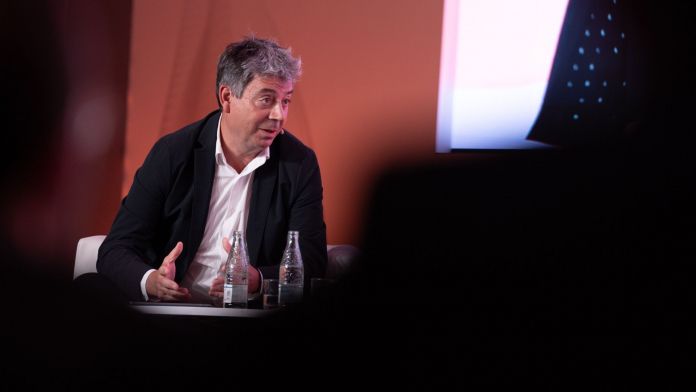 Eloi Planes, president executiu de Fluidra | Joan Mateu Parra (Col·legi d'Economistes de Catalunya) Eloi Planes, president executiu de Fluidra | Joan Mateu Parra (Col·legi d'Economistes de Catalunya)