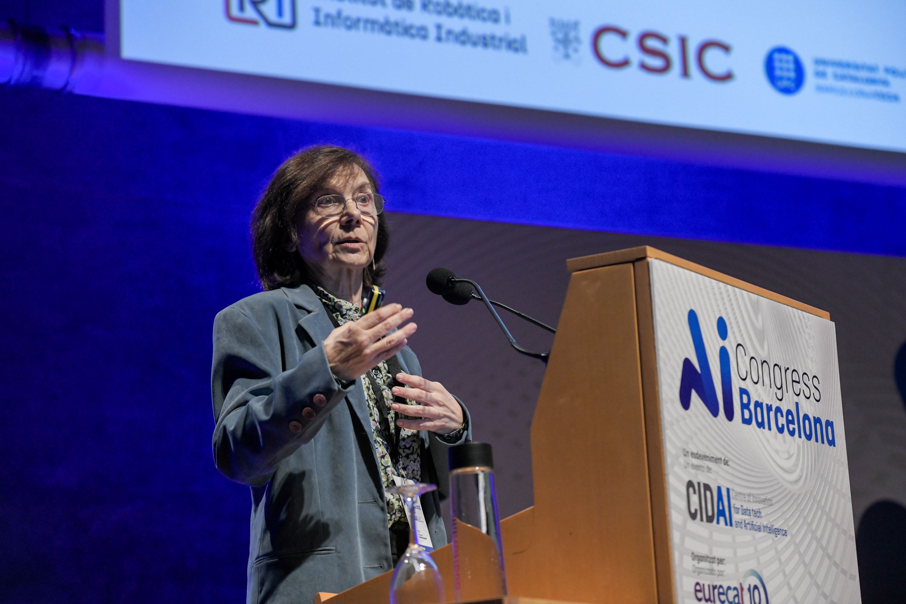 Carme Torras, cap del Grup de Percepció i Manipulació Robotitzada de l’Institut de Robòtica i Informàtica Industrial (IRI) del CSIC | Eurecat