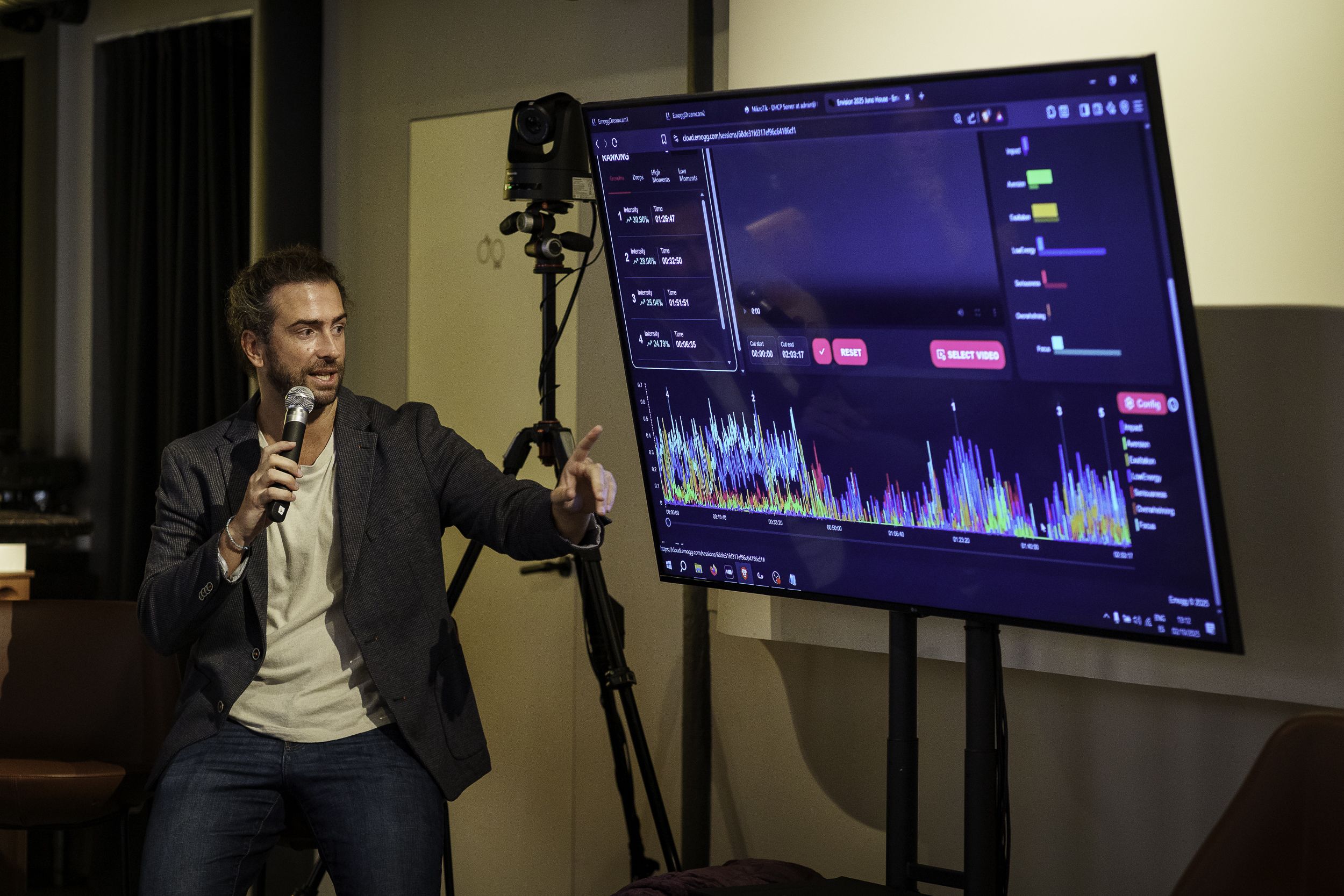 El CEO y fundador de Emogg Analytics, Edgar Sanjuán | Cedida