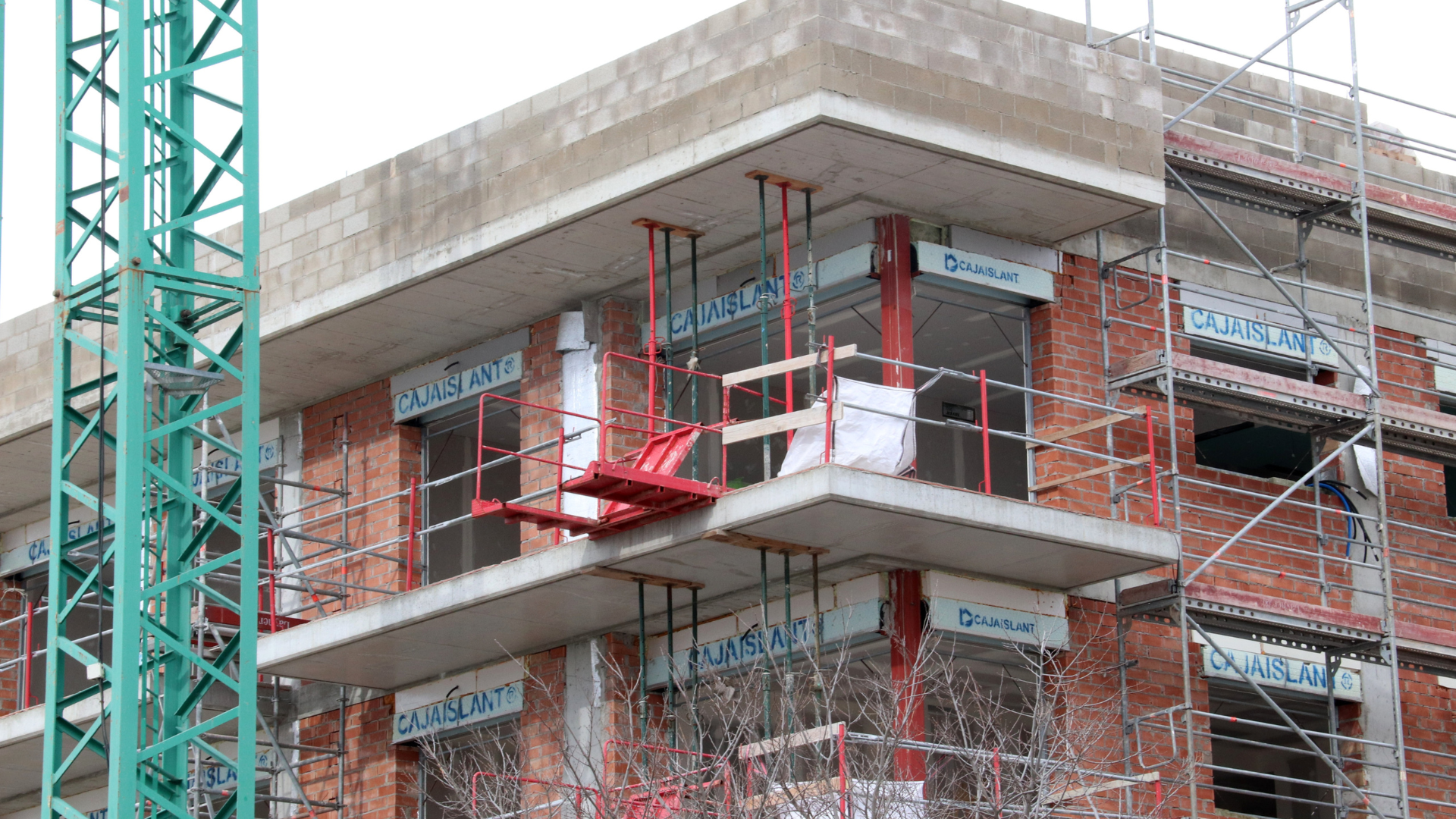 Bloc de pisos en procés de construcció a Vilanova i la Geltrú | Gemma Sánchez Bonel (ACN)