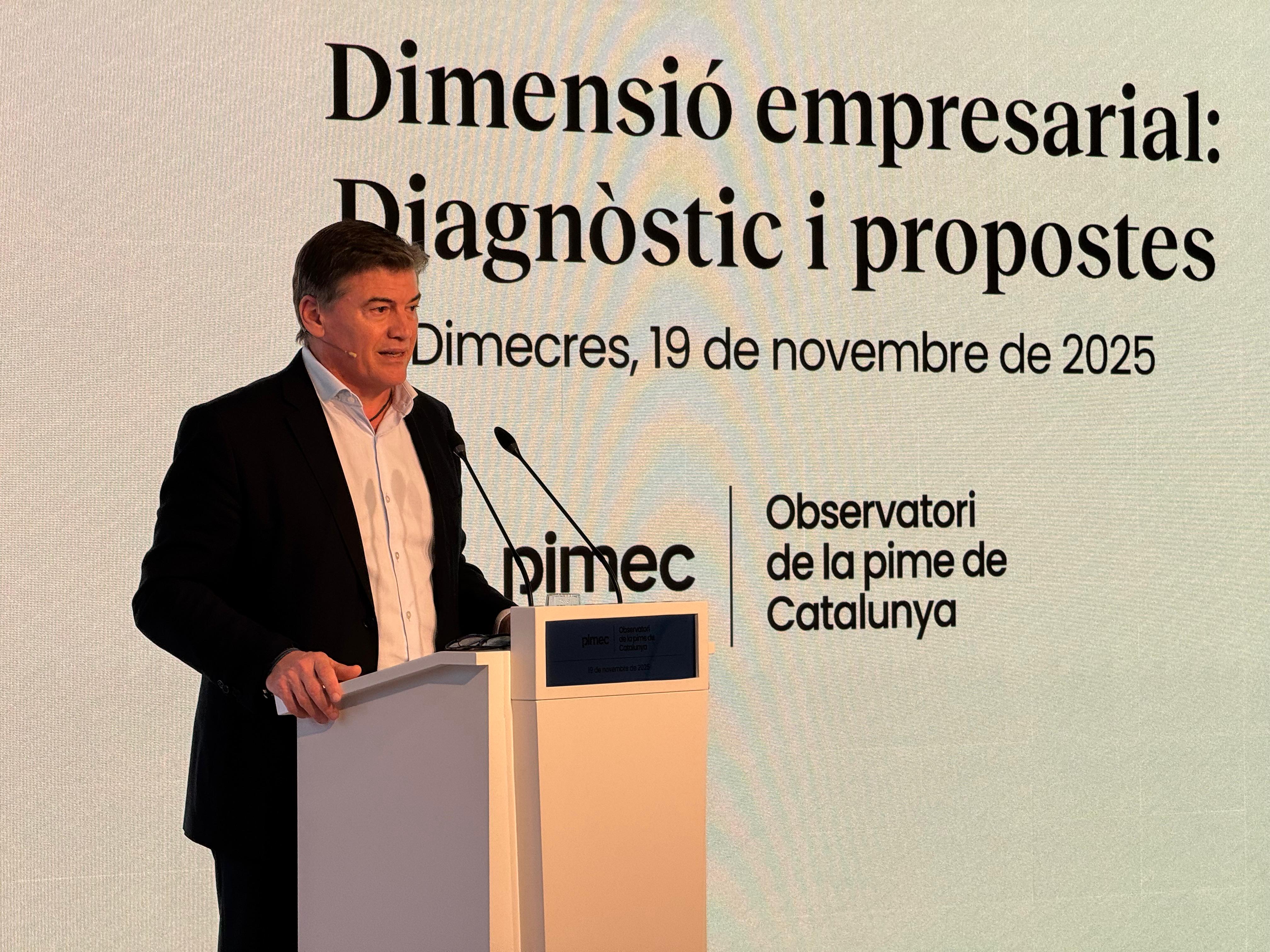 El president de Pimec, Antoni Cañete | Cedida
