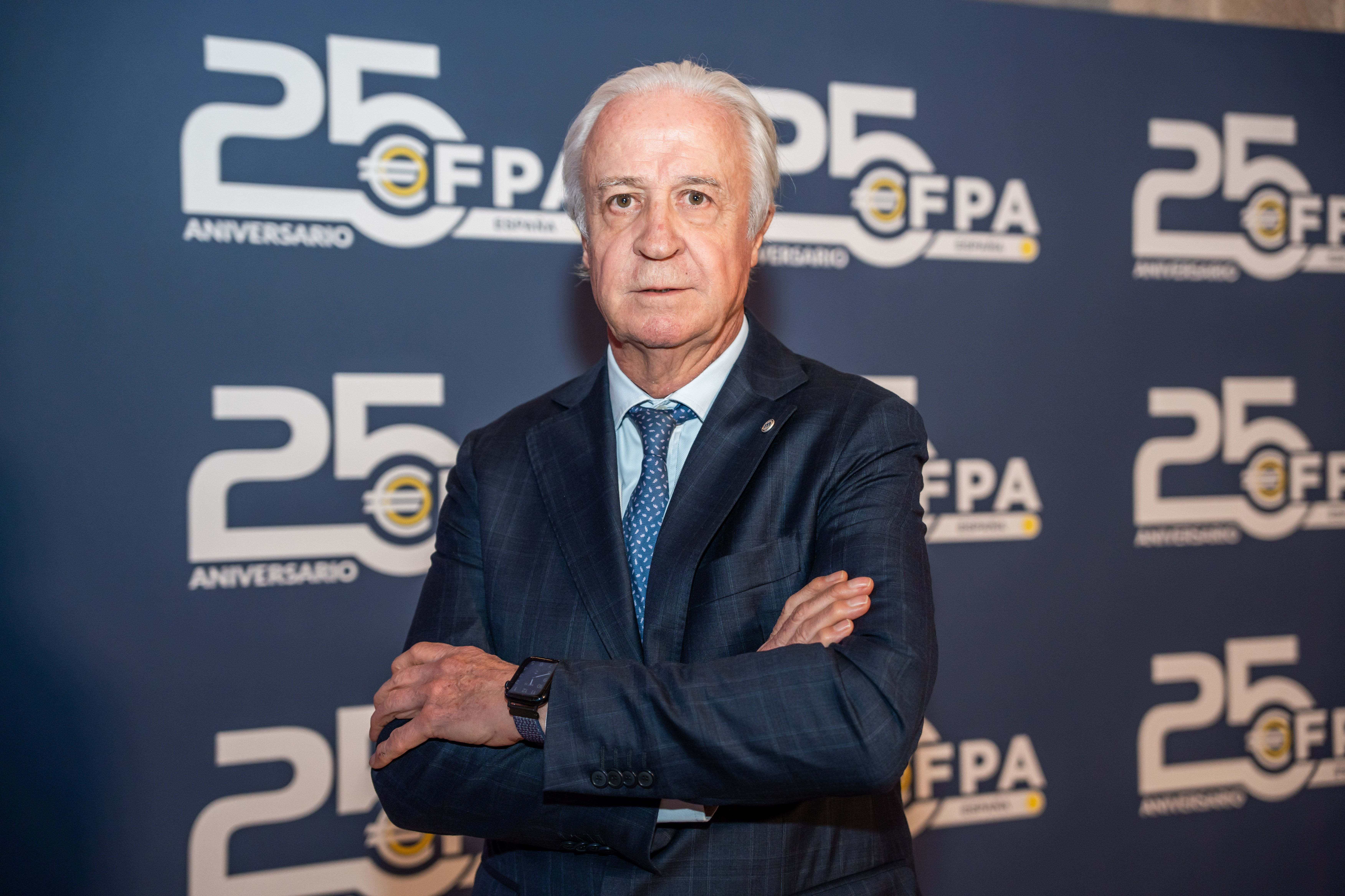 Carles Tusquets (Banco Mediolanum) va presidir la gala de los 25 años de EFPA en Barcelona el pasado jueves | Carolina Santos