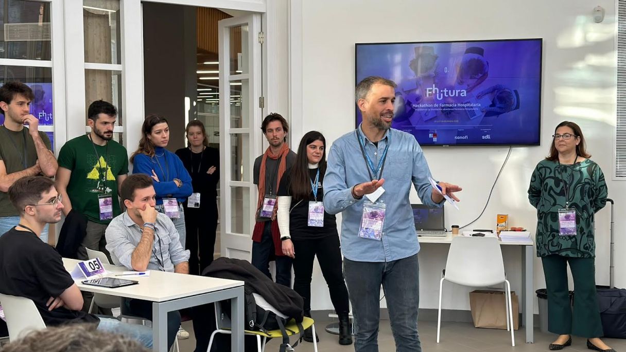 Ignasi Clos, en una sesión de innovación abierta | Cedida Ignasi Clos, en una sesión de innovación abierta | Cedida