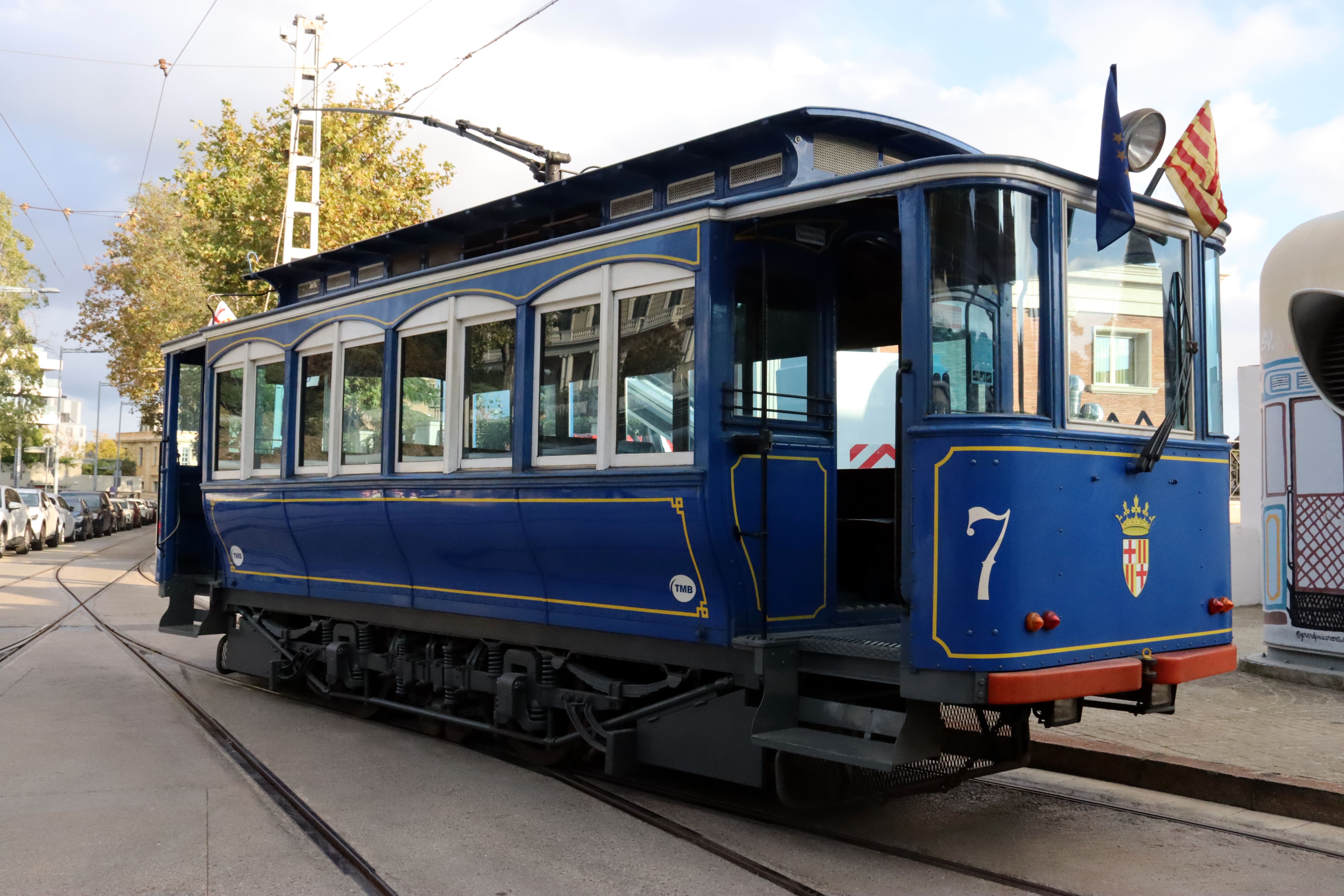 El Tramvia Blau va deixar d'estar operatiu el 2018 El Tramvia Blau va deixar d'estar operatiu el 2018