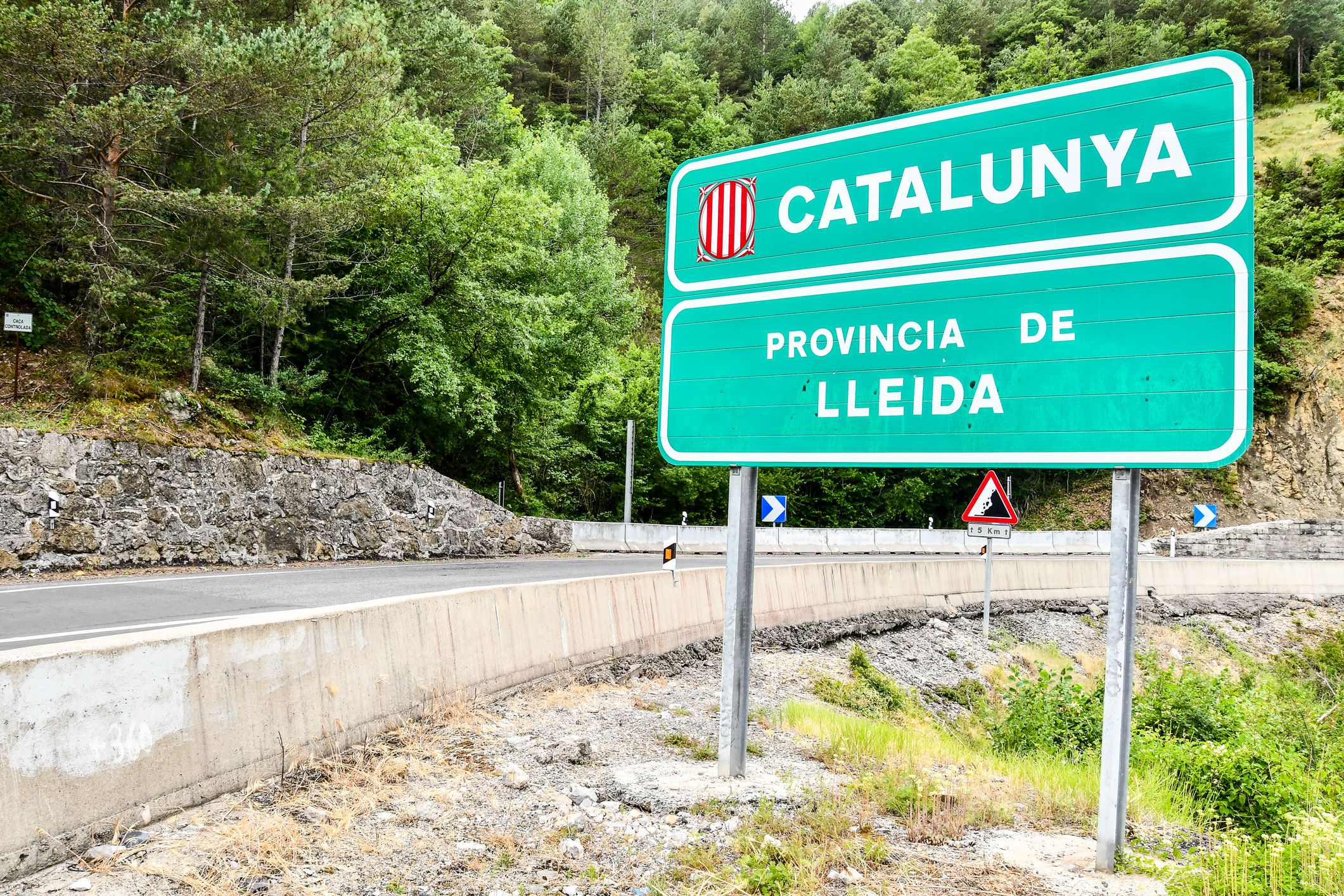 La passarel·la per als vianants se situarà en el quilòmetre 487 de la A-2 | iStock