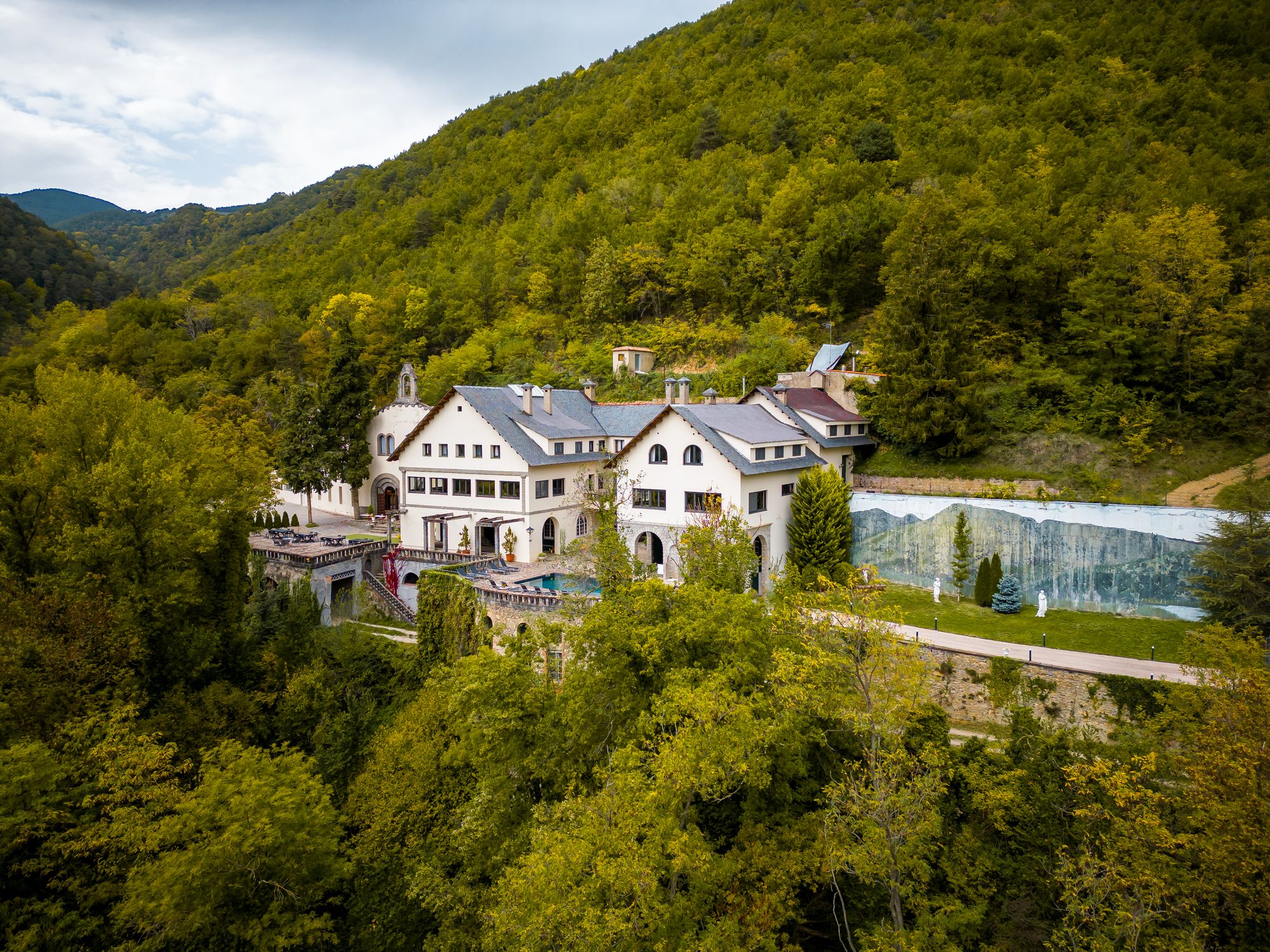 La finca de l'Hotel Angelats té els seus orígens a finals del segle XIX | Cedida
