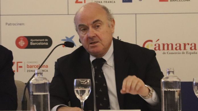 El vicepresident del Banc Central Europeu, Luís de Guindos | Aleix Freixas (ACN)