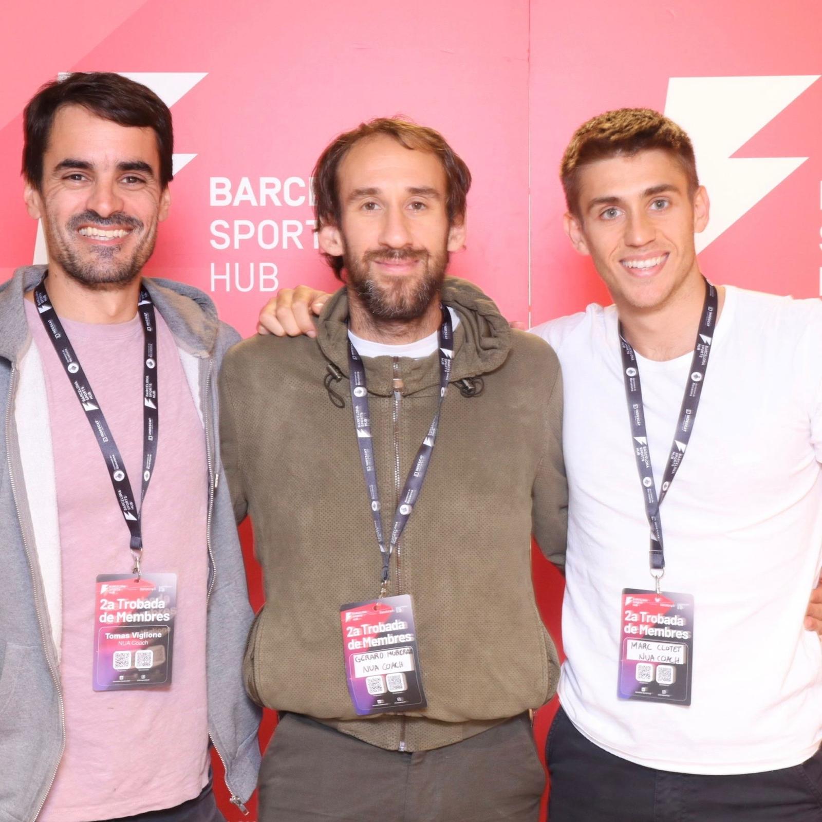 Gerard Morera, Marc Clotet y Tomàs Viglione, cofundadores de NUA | Cedida