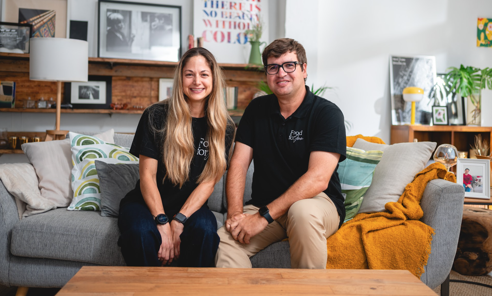 Albane Sabatier y Josep Casas, fundadores de Food for Joe | Cedida Albane Sabatier y Josep Casas, fundadores de Food for Joe | Cedida