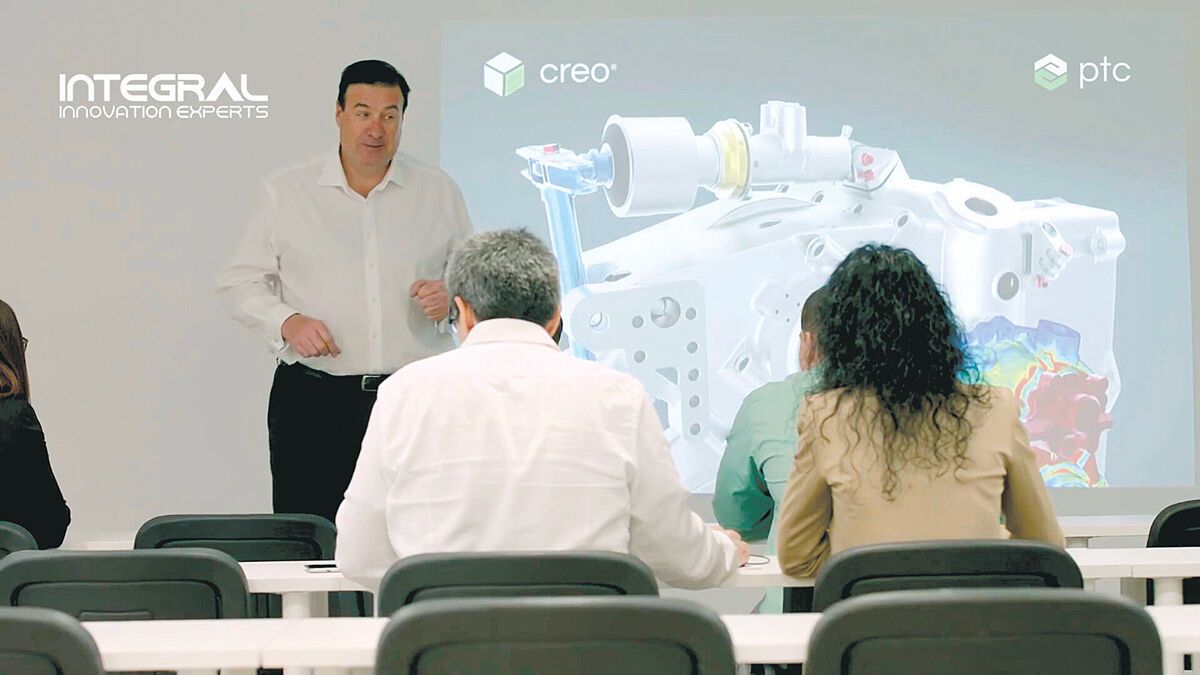 El CEO d'Integral Innovation Experts, José Vicente Garrido, durant una xerrada 