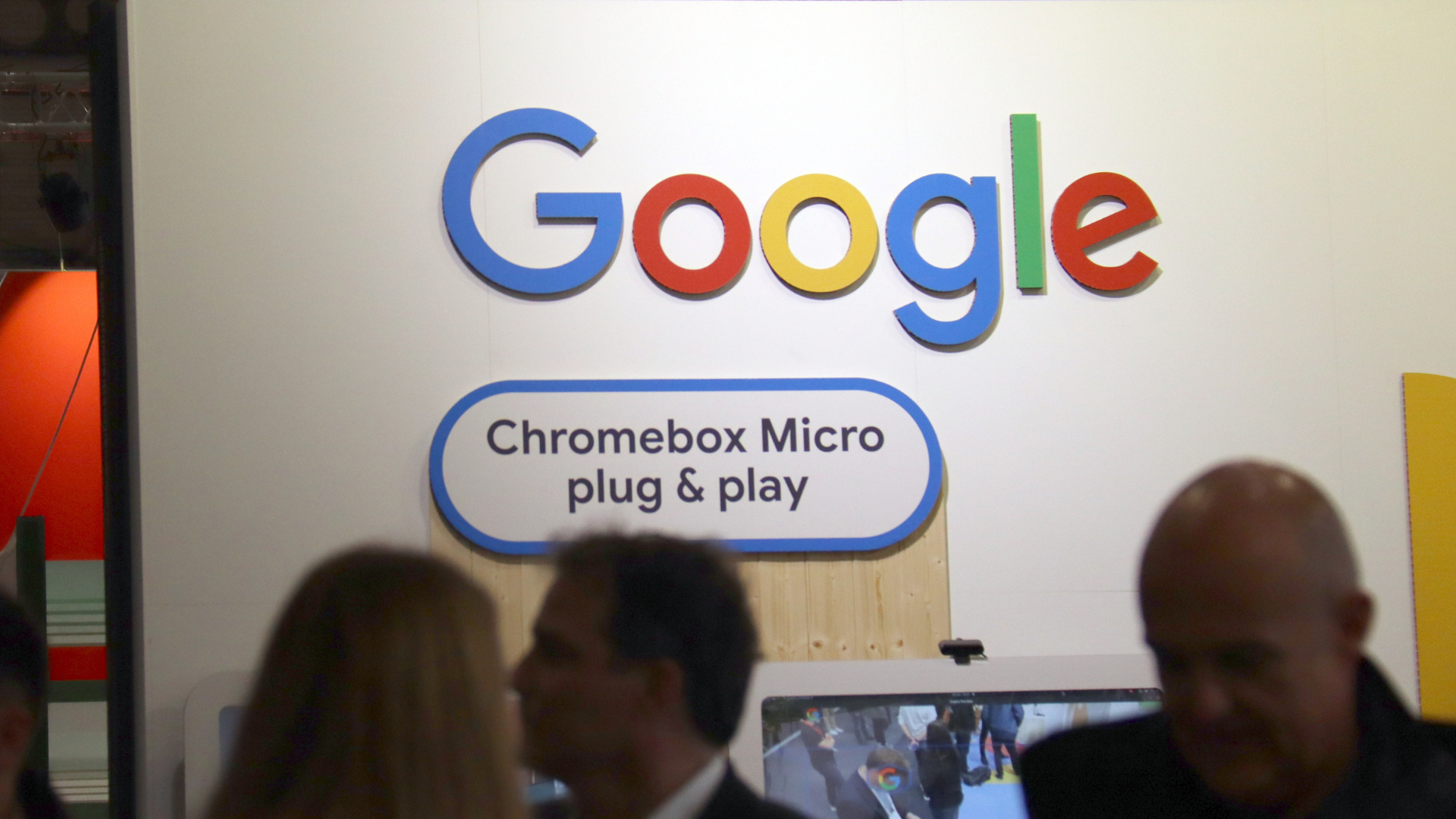 El estand de Google en la feria ISE 2024 | Aina Martí (ACN) El estand de Google en la feria ISE 2024 | Aina Martí (ACN)