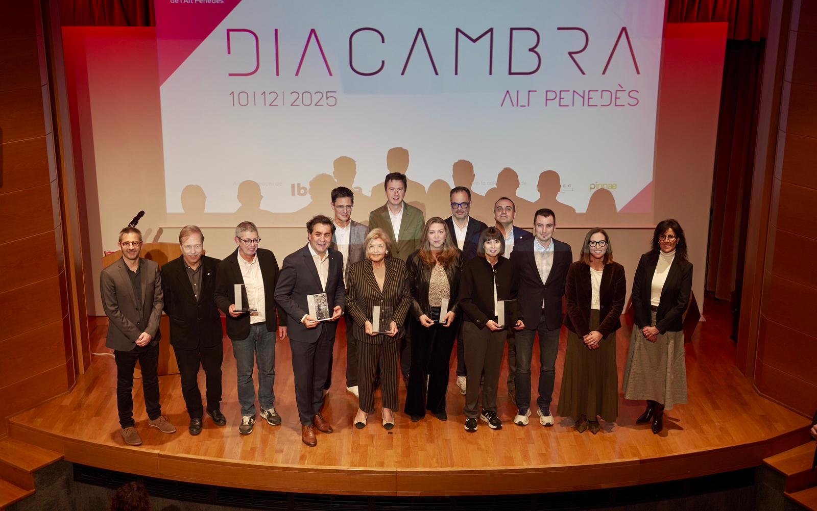 Los premiados con los Reconocimientos Cambra al Alt Penedès 2025 | Cedida