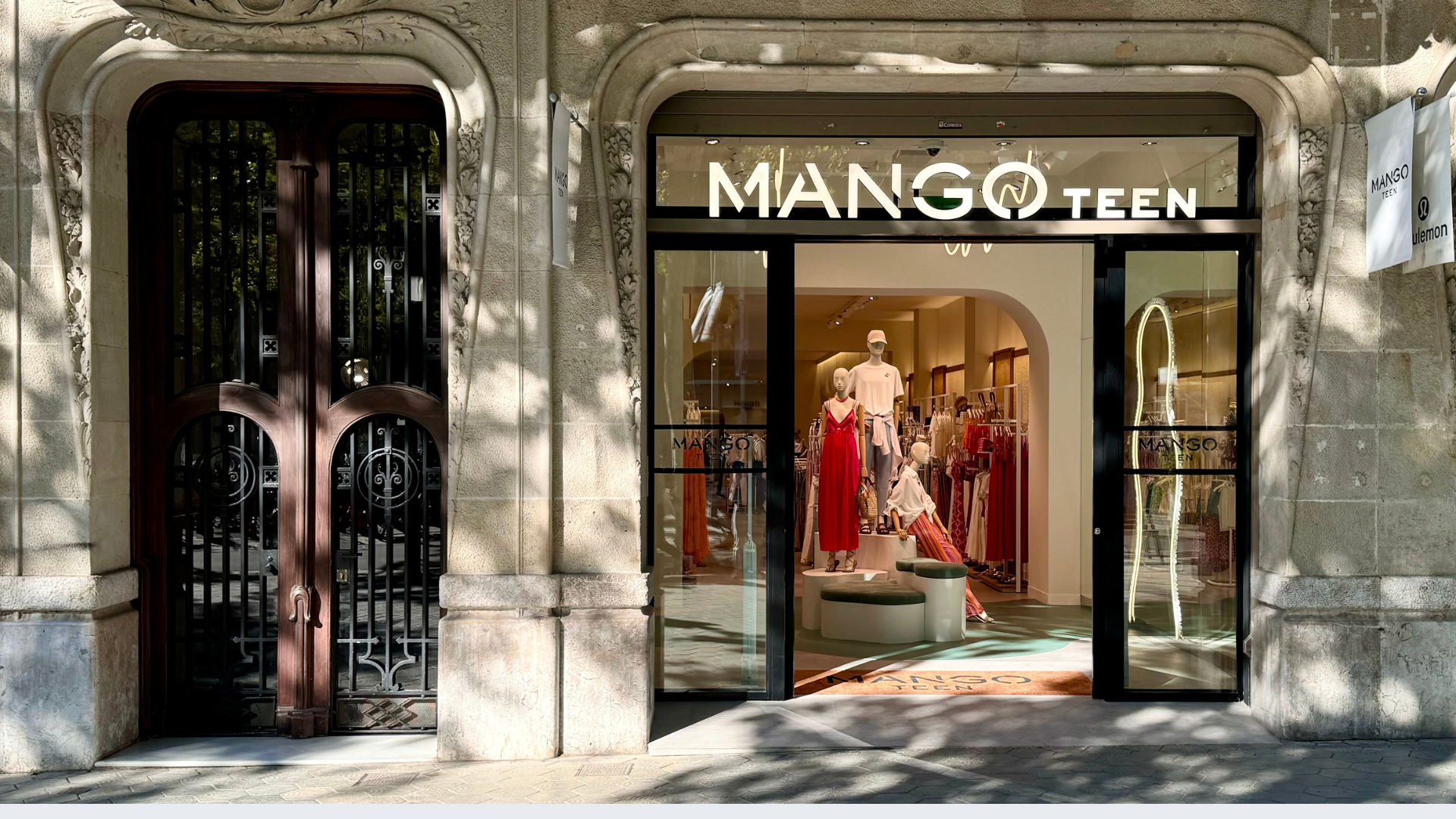 Punta Na está domiciliada en el primer piso del Passeig de Gràcia, 65, junto a la tienda Mango Teen inaugurada en junio de 2024 | Cedida