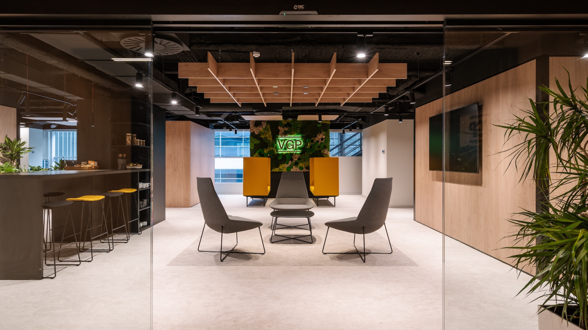 Las nuevas oficinas de VGP están situadas en Torre Barcelona, en el número 447 de la avenida Diagonal | Cedida