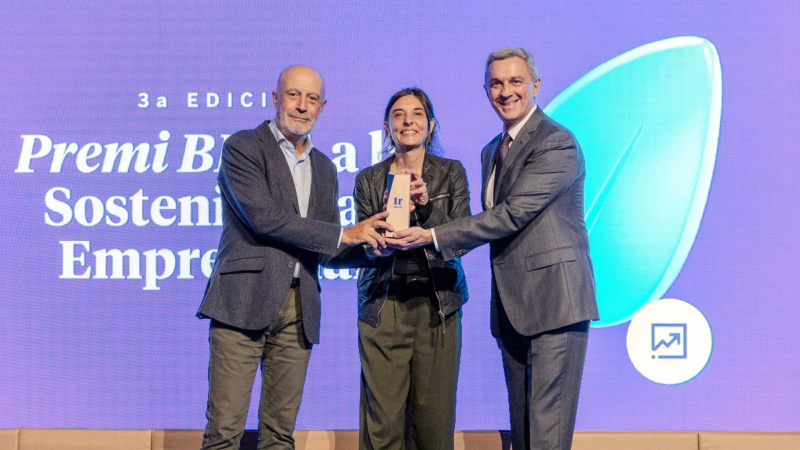 Mireia Barba, galardonada con el Premio a la Sostenibilidad Empresarial 2025 | Cedida Mireia Barba, galardonada con el Premio a la Sostenibilidad Empresarial 2025 | Cedida