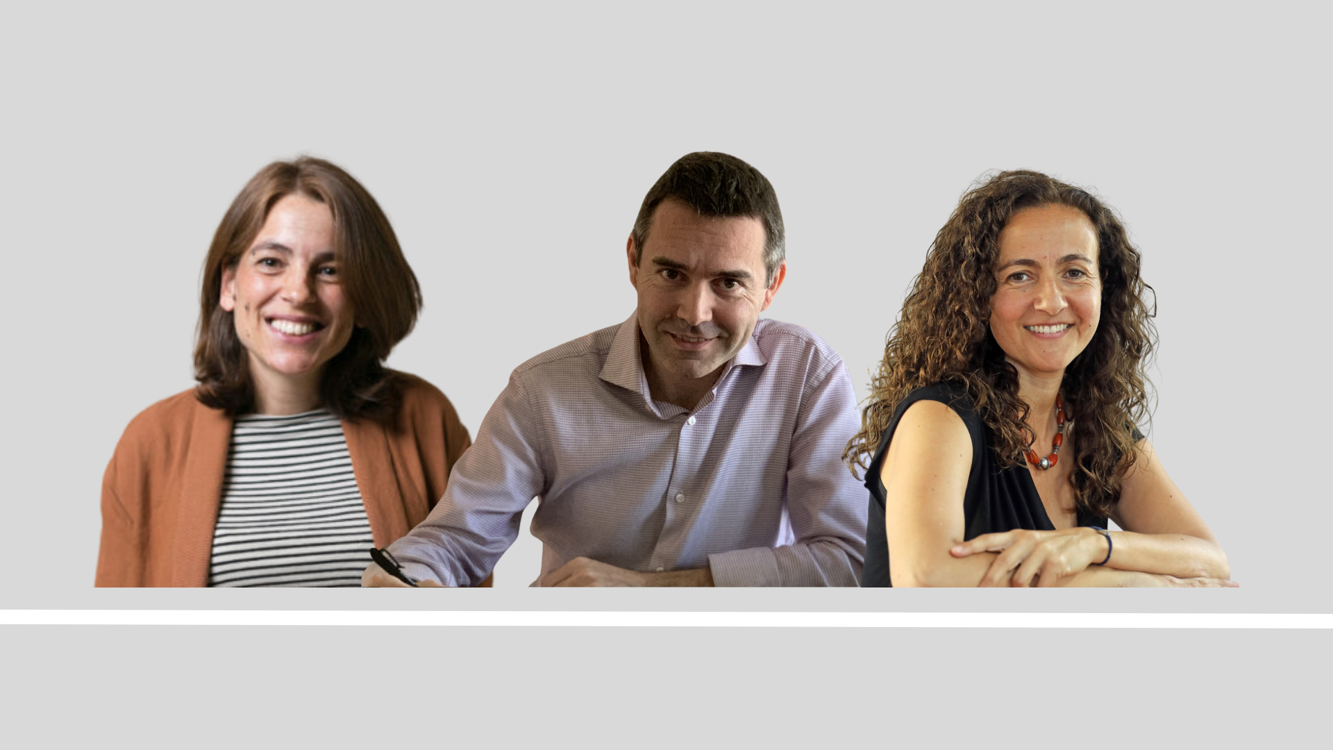 Anna Guitart (Institut Ramon Llull), Oriol Magrinyà (Editors.cat) y Elena Juncosa (MNAT), tres grandes protagonistas de la semana | VIA Empresa
