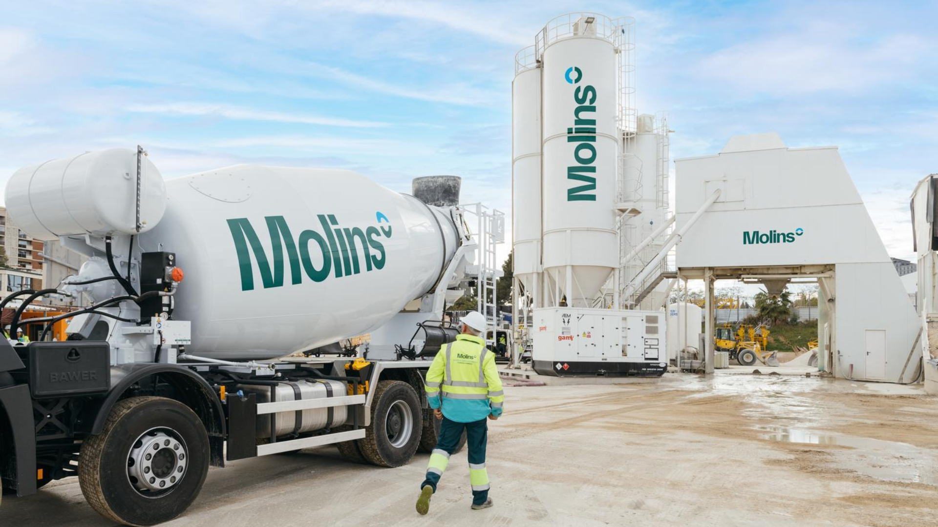 Un treballador de Molins a la fàbrica de Sant Vicenç dels Horts | Cedida