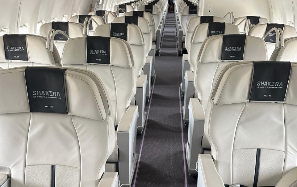 Reposacabezas personalizados por Cabezalbus para Shakira | Cedida