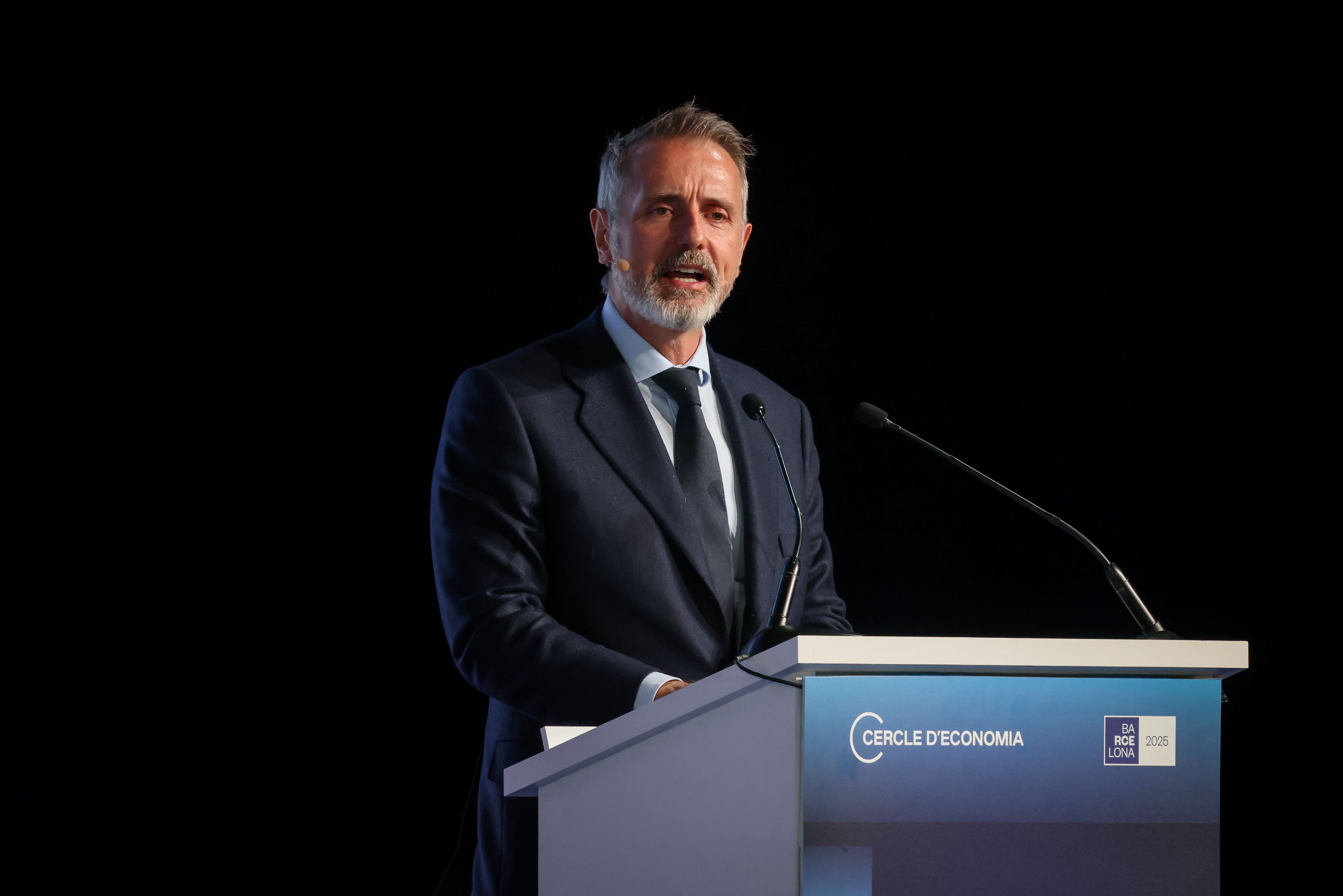El president executiu de Telefónica, Marc Murtra, intervé en les jornades del Cercle d'Economia | Jordi Borràs (ACN)