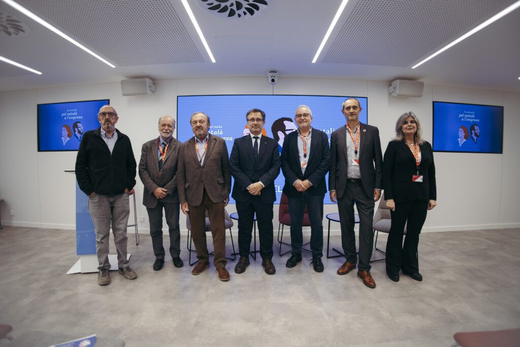 Ponents i participants de la Primera jornada pel català a l'empresa | Fundació Vincle