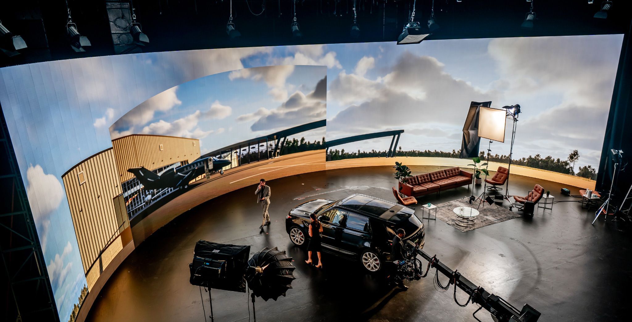 Un dels estudis de Mediapro a Miami, als Estats Units | Mediapro (cedida)