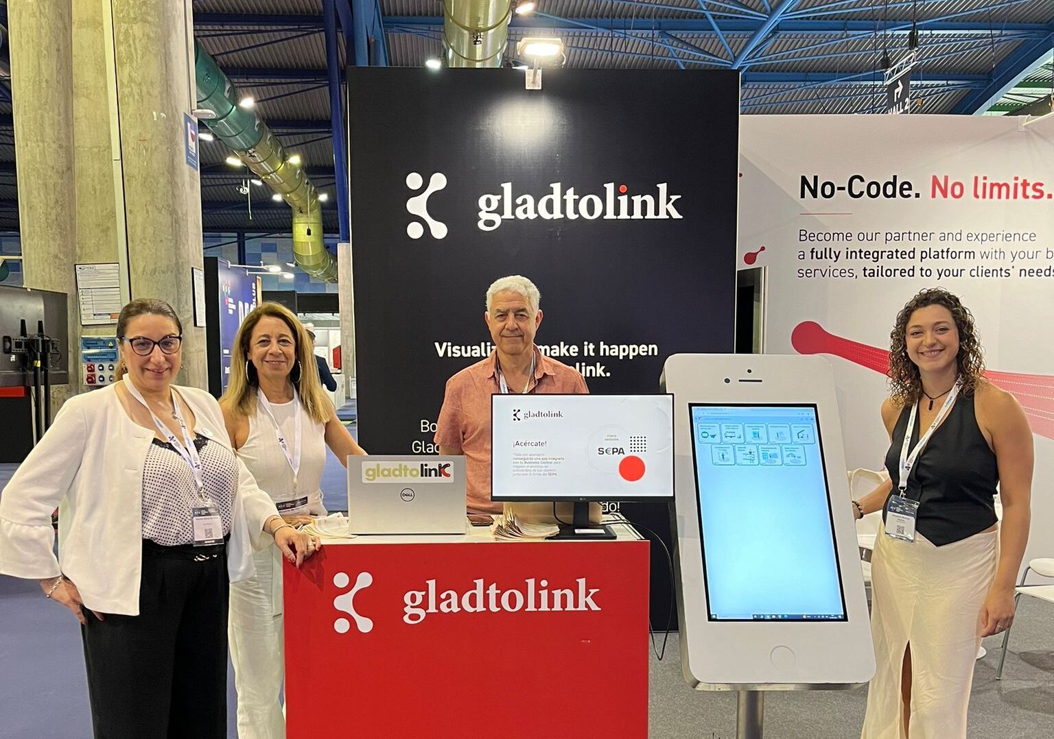 El equipo de Gladtolink en el DES Málaga 2024 | @Gladtolink