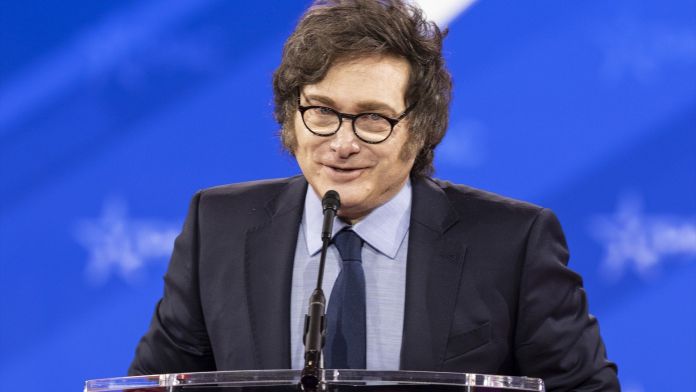 Javier Milei durant la presentació dels passats Pressupostos de l'Argentina | Europa Press