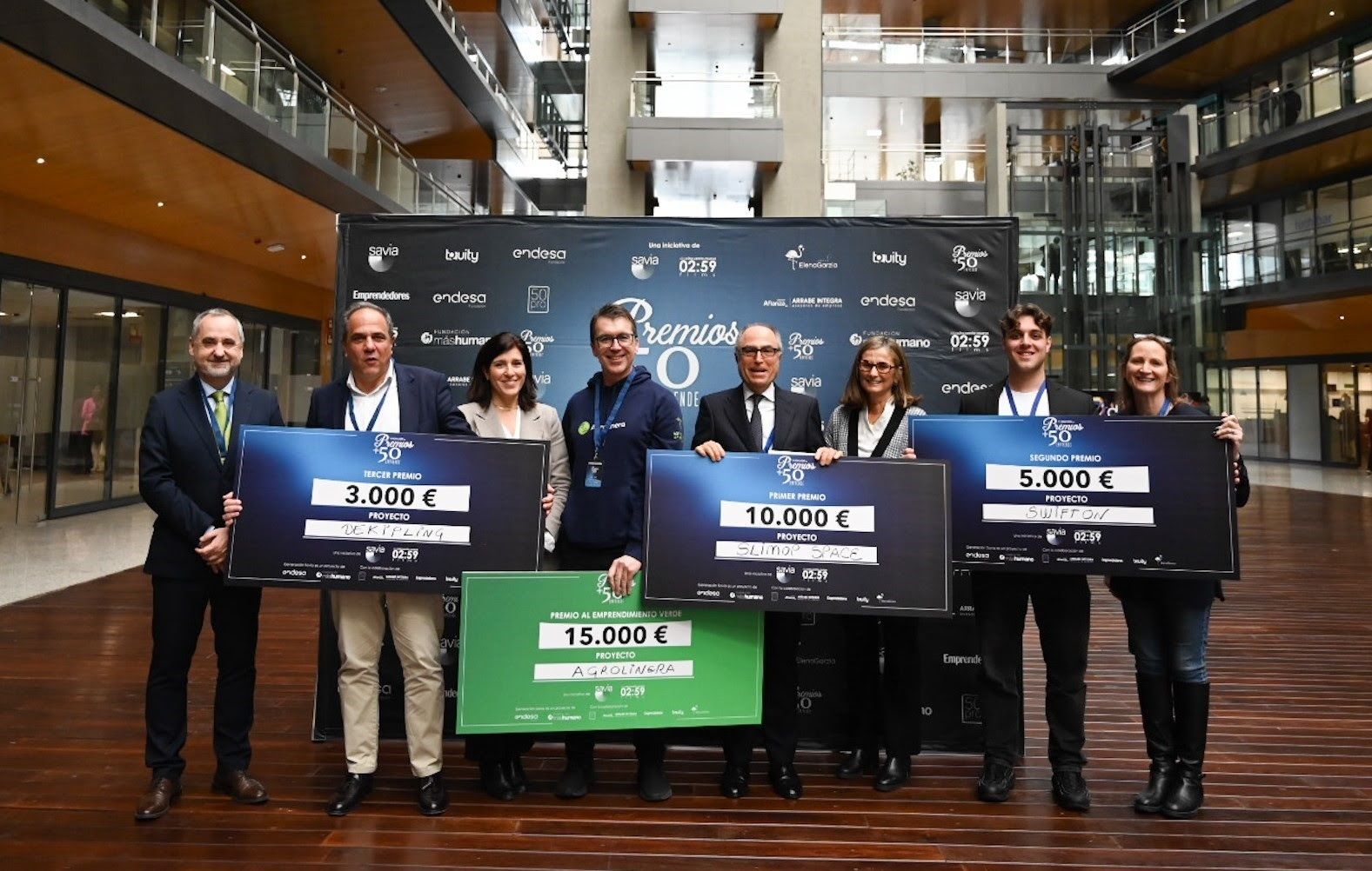 Slimop Space ganó la IV edición de los premios '+50 Emprende' | Europa Press