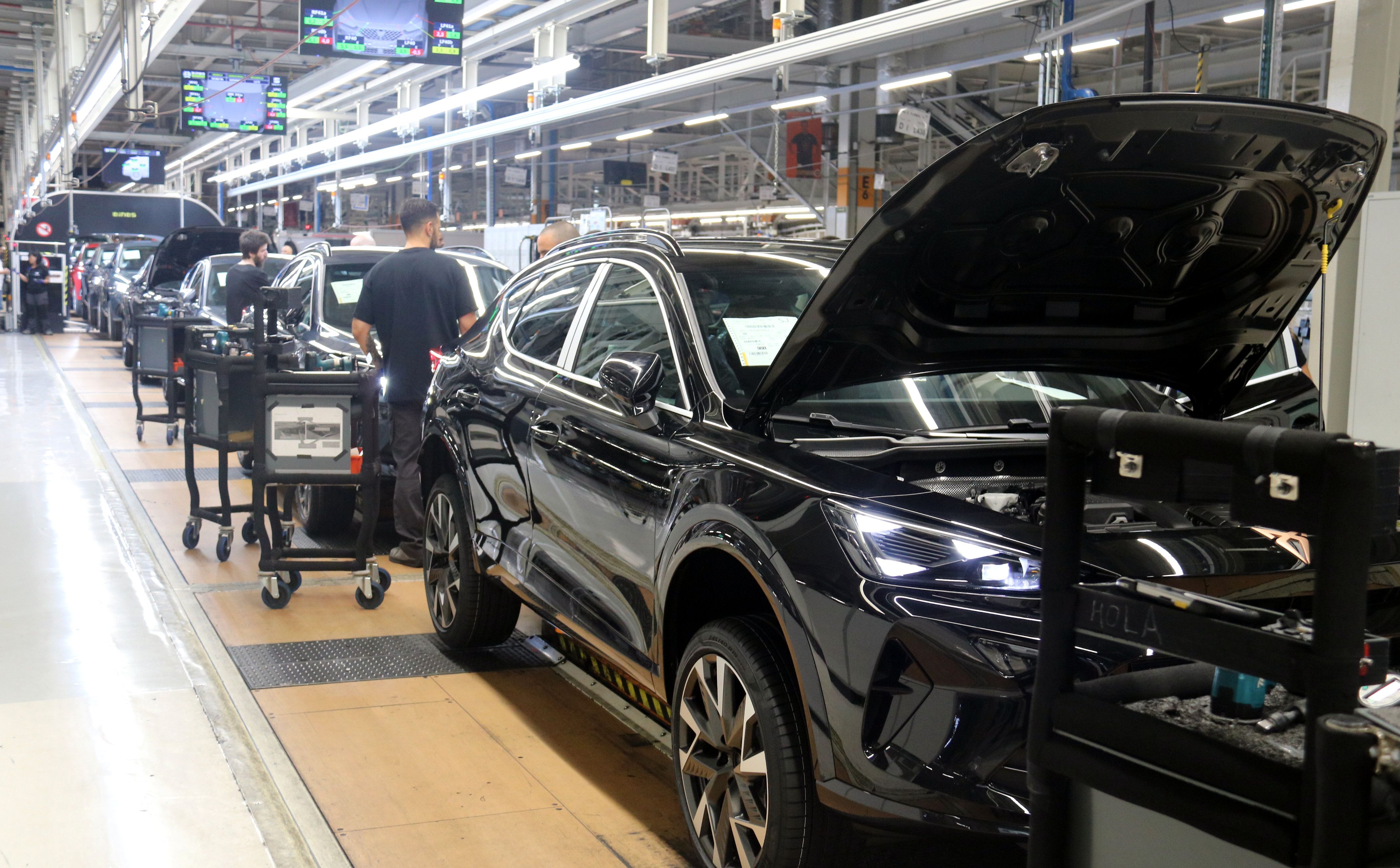 Nuevos Cupra León y Formentor a la línea de montaje número 2 | Àlex Recolons (ACN)