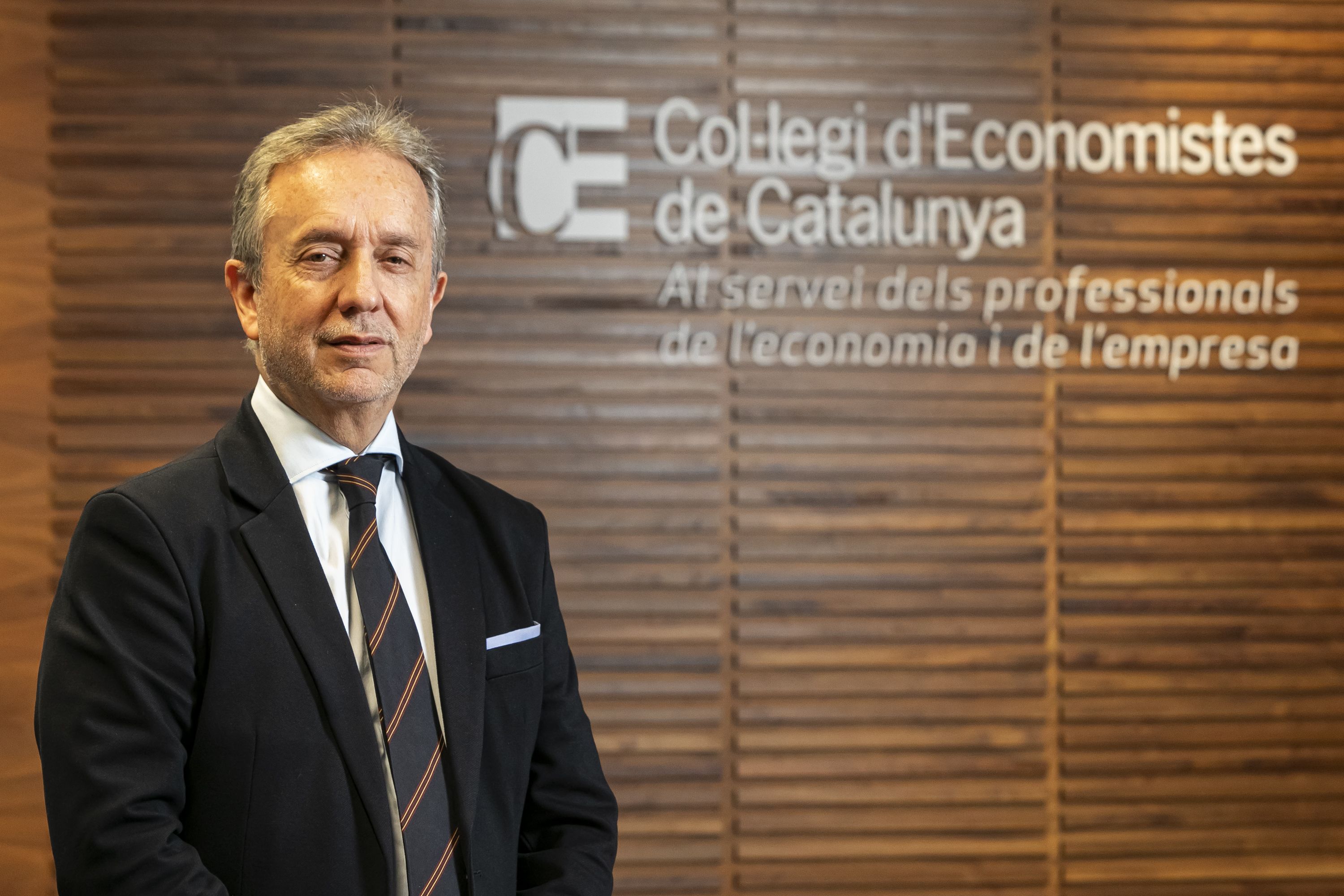 El degà del Col·legi d'Economistes de Catalunya, Carlos Puig de Travy | Marc Llibre Roig