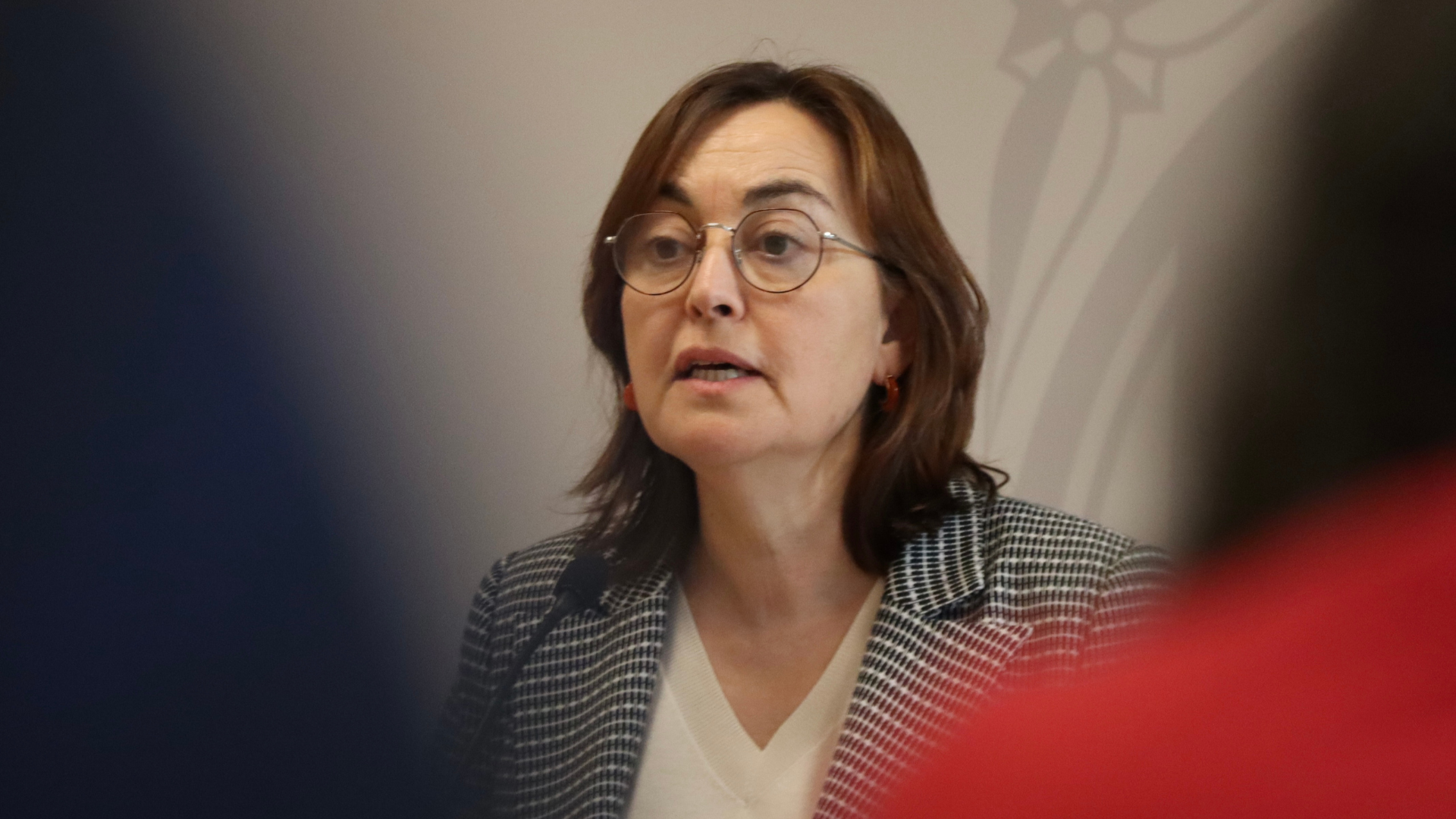 La consellera de Territori, Sílvia Paneque, en rueda de prensa este viernes | Nico Tomás (ACN)