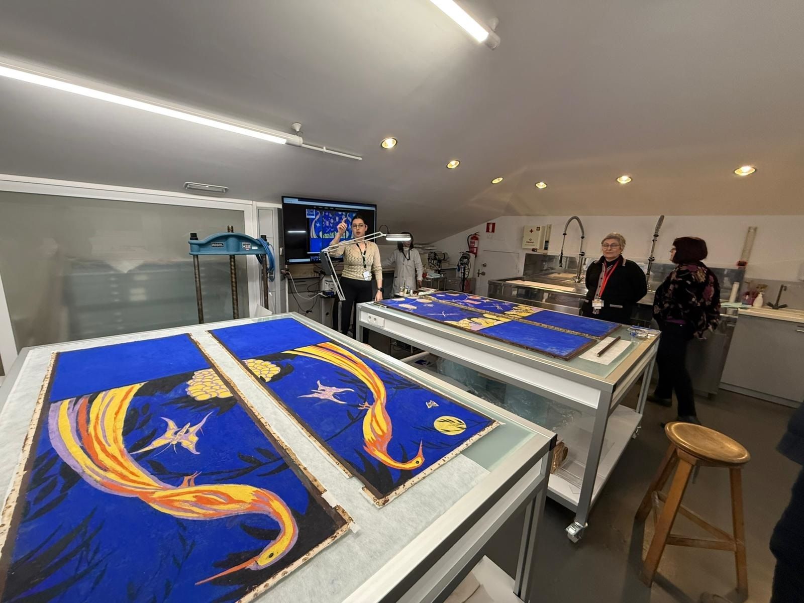 El Museu Nacional Centre d'Art Reina Sofia presta un paravent pintat per Salvador Dalí | Cedida