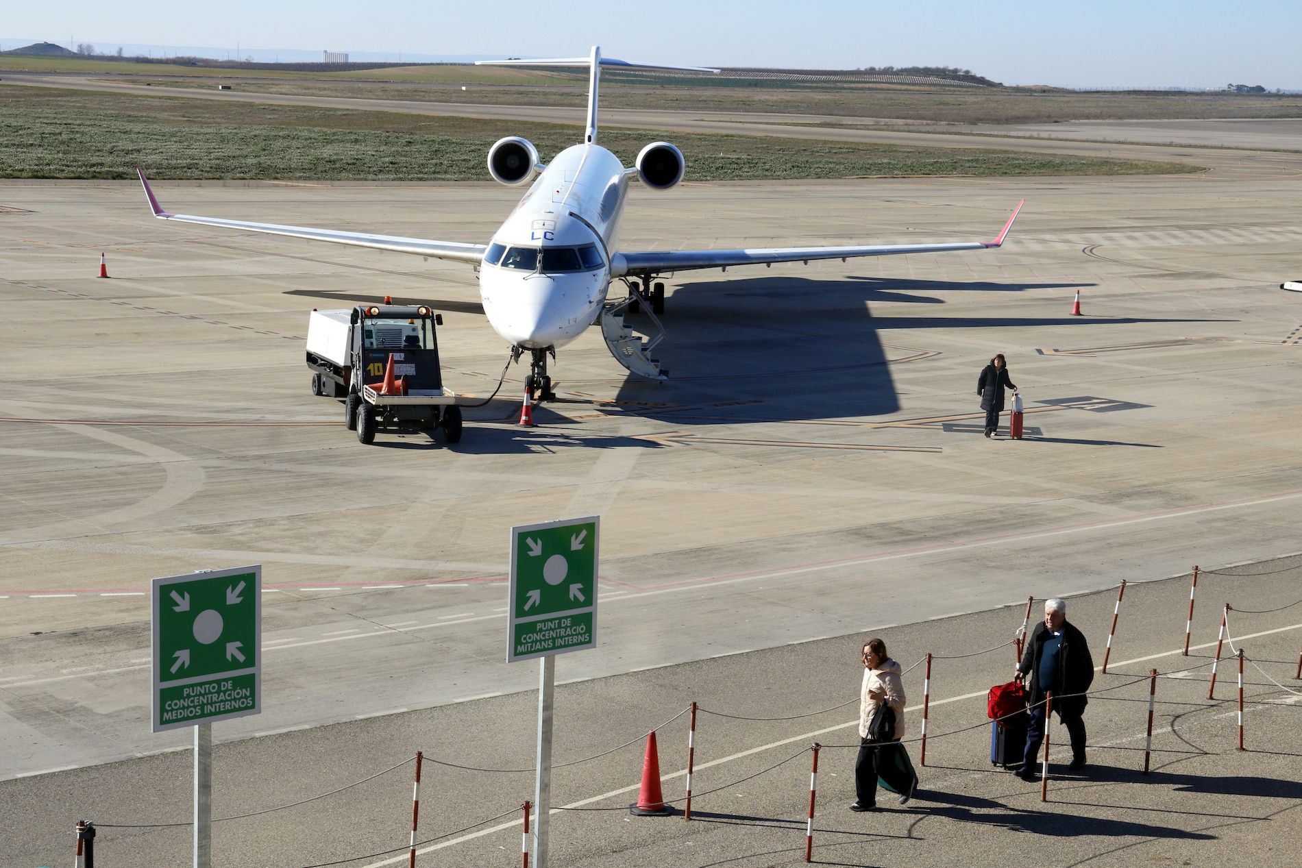 Vol a Palma des de l'aeroport de Lleida Alguaire | ACN