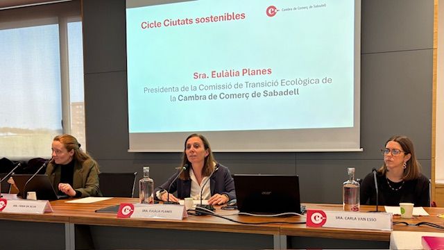 La Cambra de Comerç de Sabadell ha impulsado el ciclo Ciudades Sostenibles | Cedida