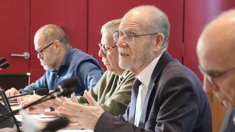 Ramon Alberich fa balanç | Albert Segura (ACN) Ramon Alberich fa balanç | Albert Segura (ACN)