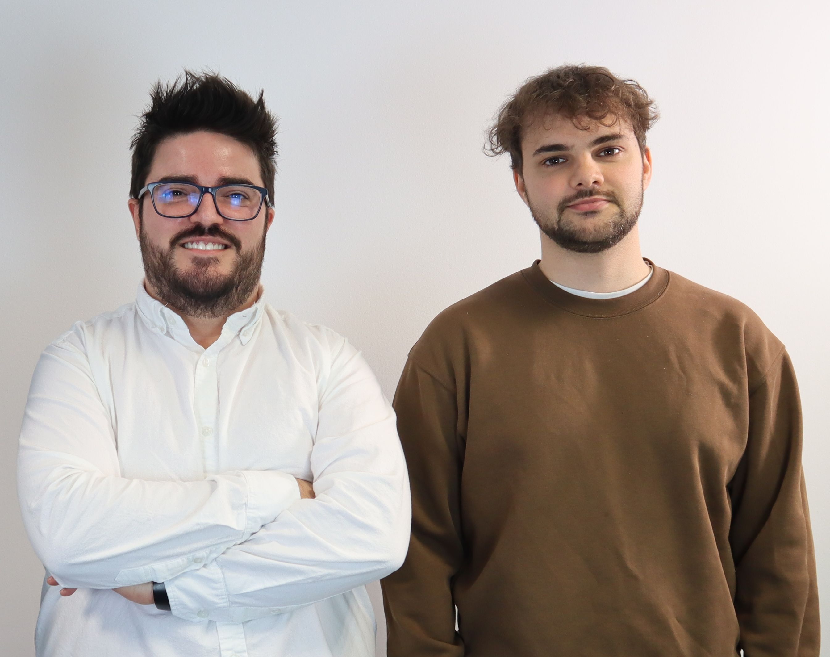 Alan Fusté (esquerra) i Xavier Velasco (dreta), fundadors de Mathew | Cedida Alan Fusté (esquerra) i Xavier Velasco (dreta), fundadors de Mathew | Cedida