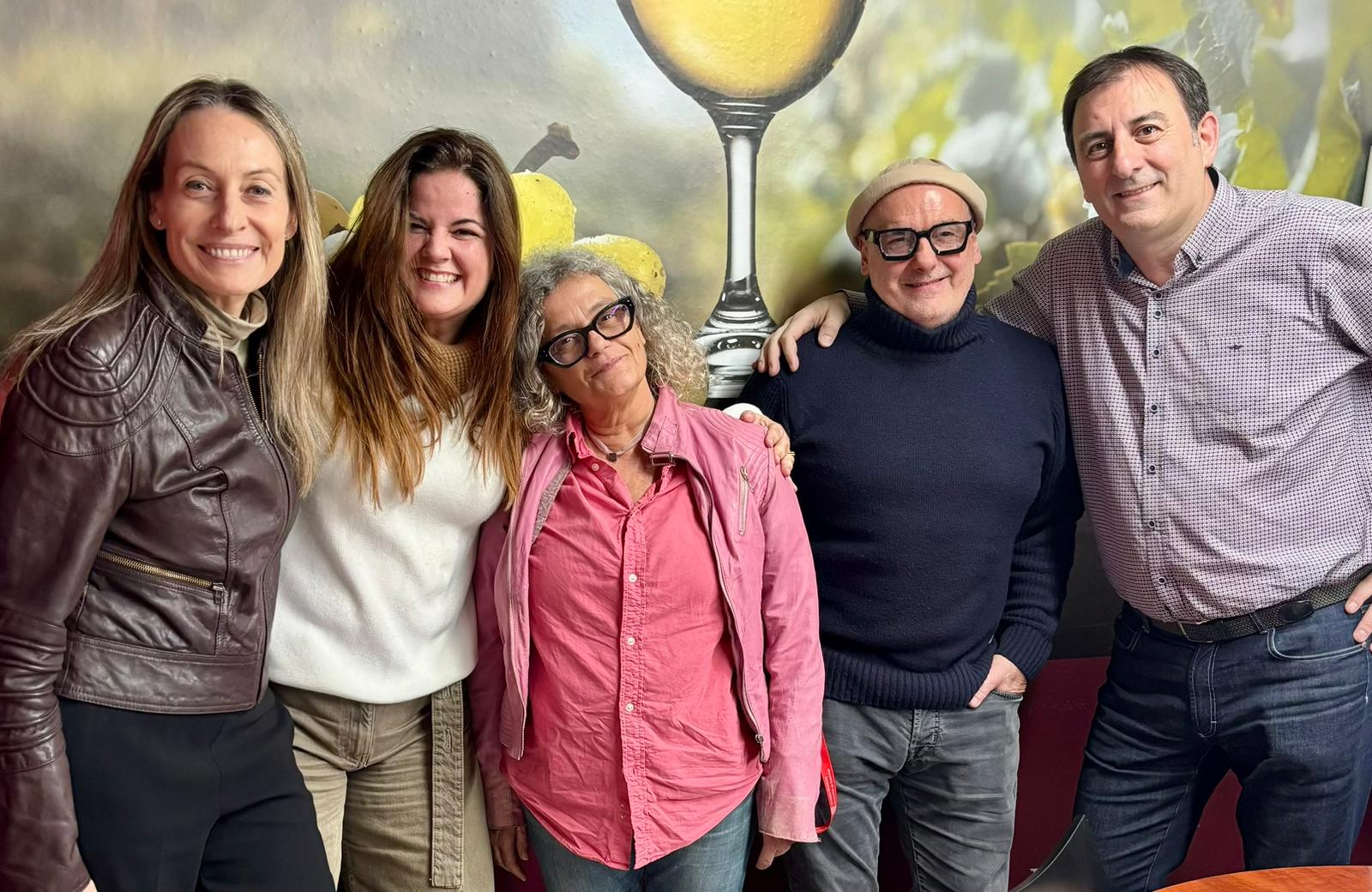 Anna Vicens, Noelia Pacios, Sílvia Naranjo, Jordi Alcover i Marc Subirós | Cedida per Wine Palace 