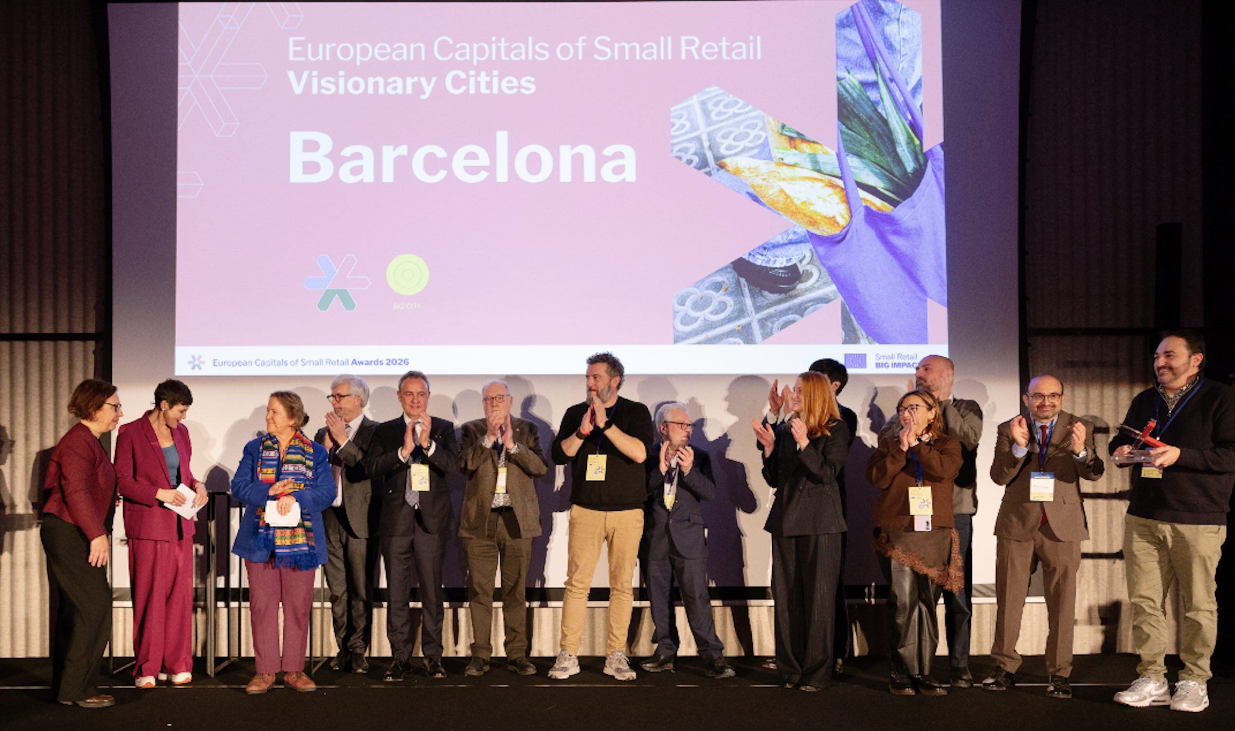 Barcelona, guardonada com a Capital Europea del Comerç de Proximitat 2026 | Cedida