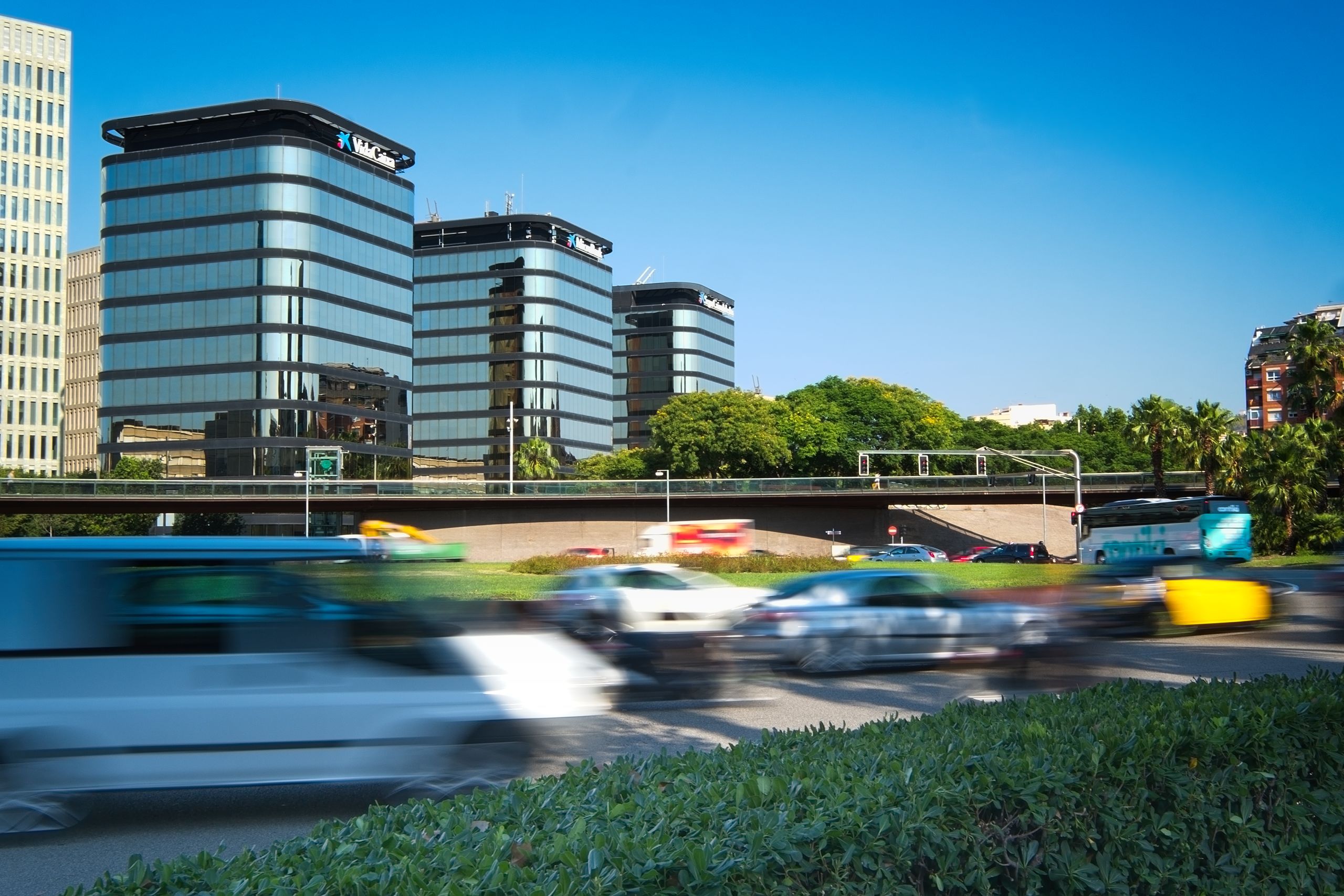 Las oficinas centrales de VidaCaixa en Barcelona | ACN