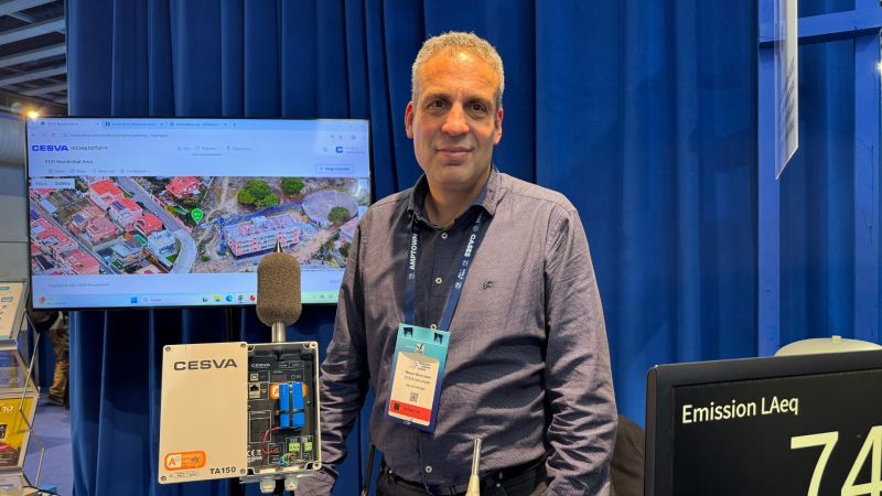 Marçal Serra, director de acústica de Cesva, en el ISE 2026 | Natàlia Bosch