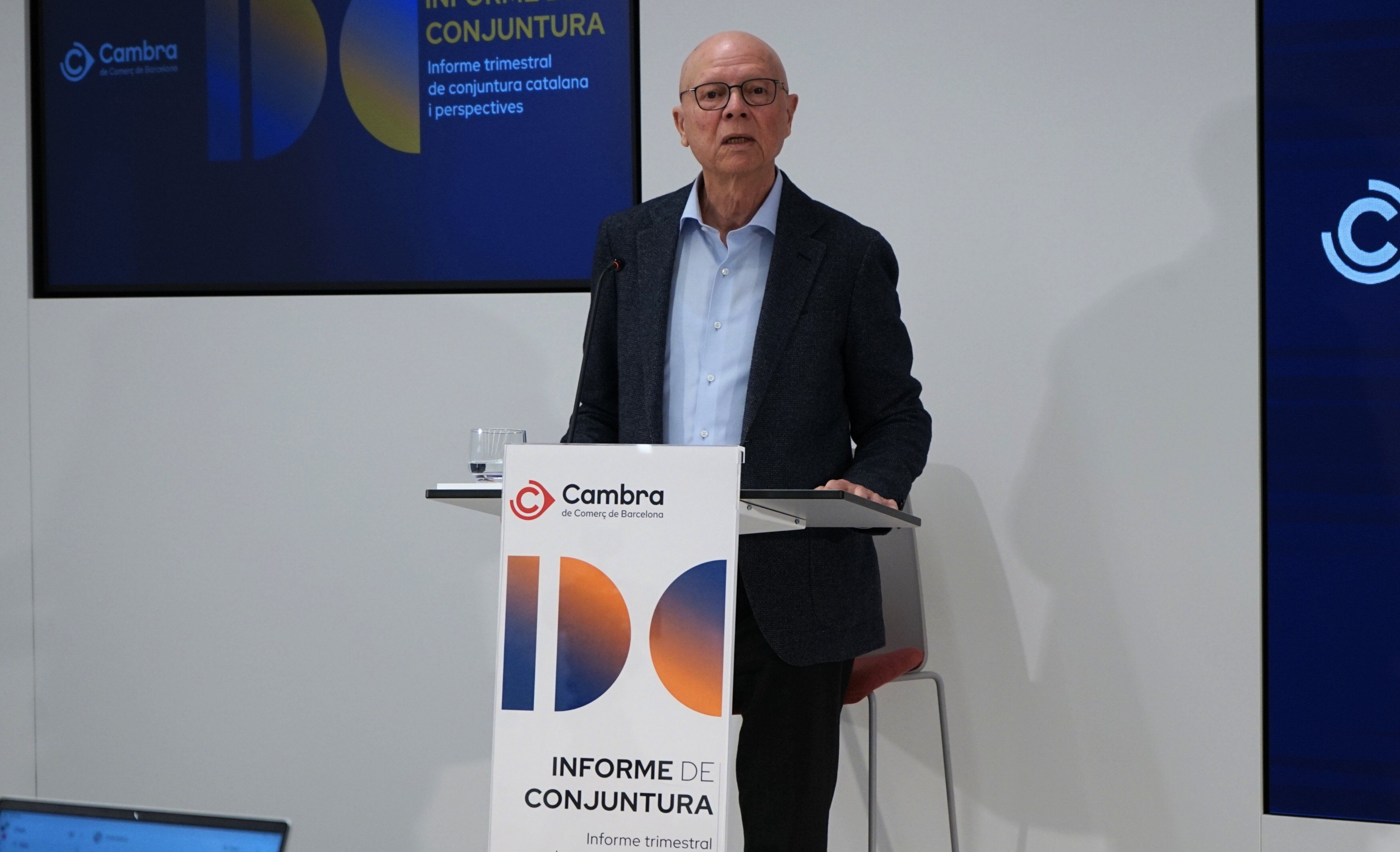 El vicepresident tercer de la Cambra de Comerç de Barcelona, Miquel Martí | @CambraBCN (X)