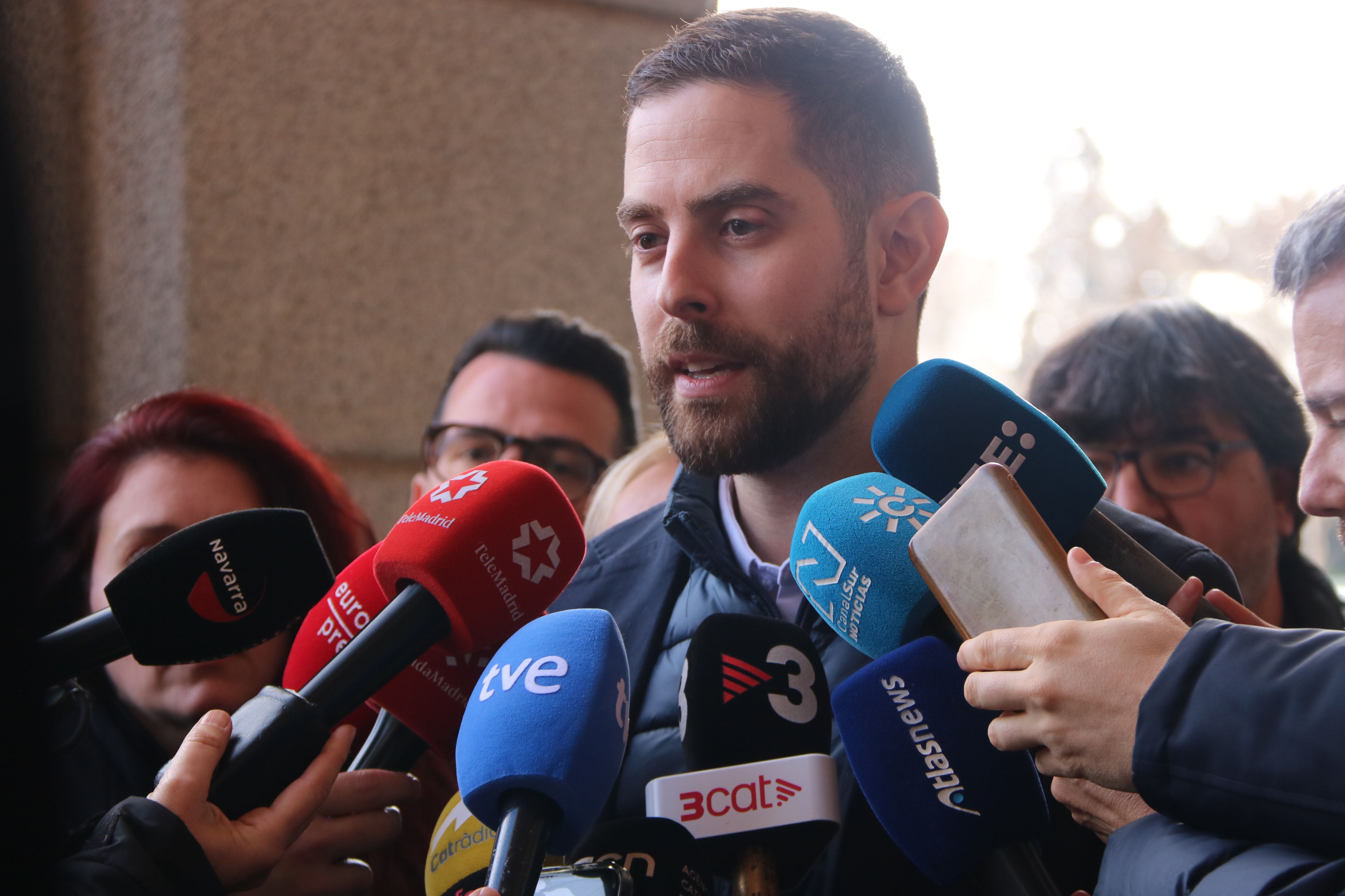 El secretari general de Semaf, Diego Martín | Miquel Vera (ACN)