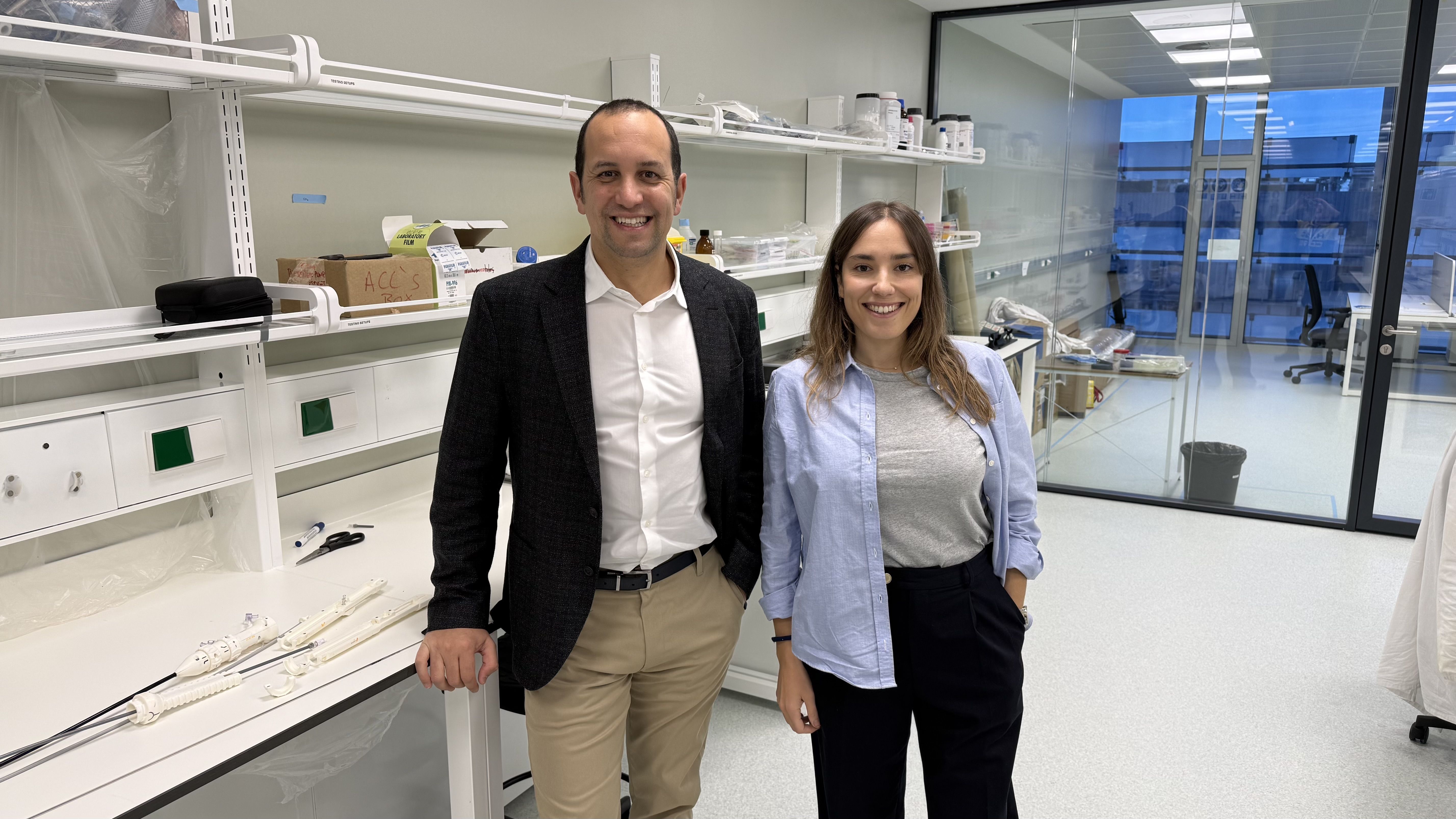 Els cofundadors d'Aortyx, Jordi Martorell i Noemí Balà | Cedida