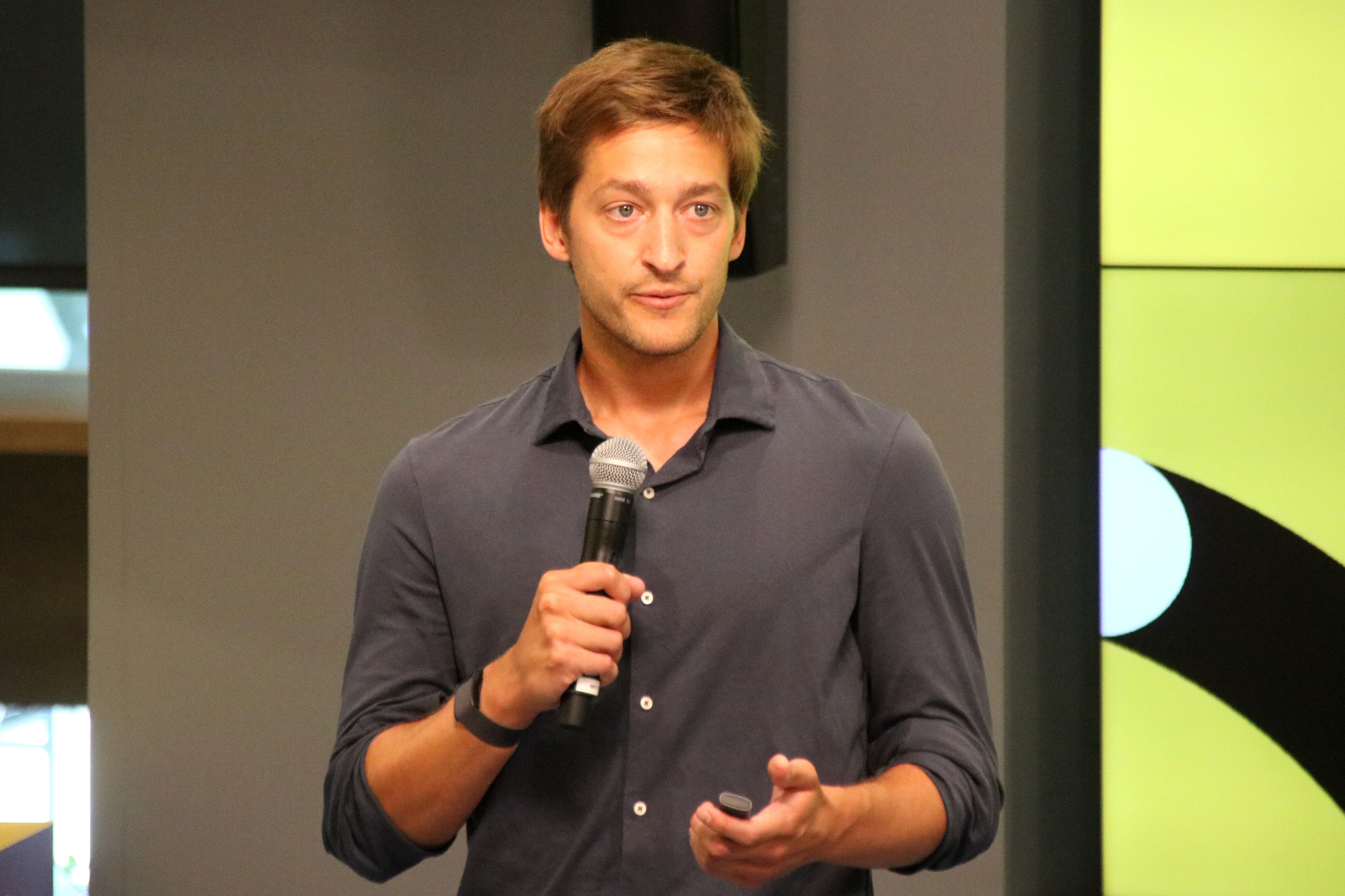 El consejero delegado de Govo, Óscar Pierre | Albert Hernàndez (ACN)