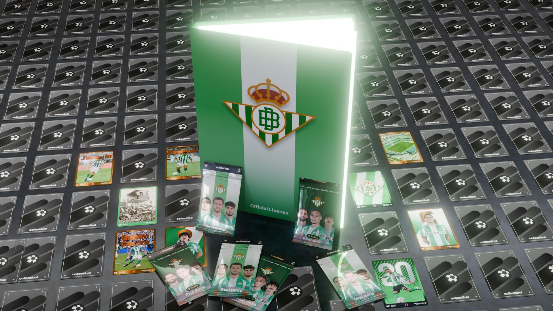 El Real Betis és un dels clubs que tenen un àlbum de cromos digitals oficial a la plataforma | Collectibol (LinkedIn)