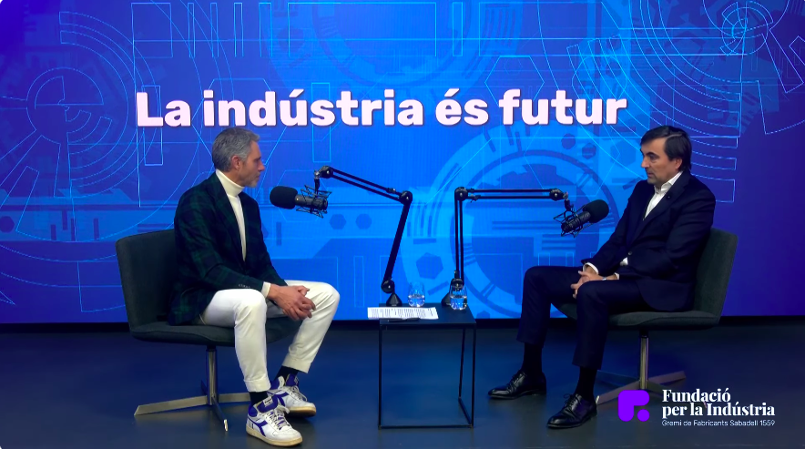Enrique Blasco, conseller delegat d’IDP Enginyeria, Medi Ambient i Arquitectura, és l'últim convidat al pòdcast 'La indústria és futur' | Captura d'imatge de YouTube