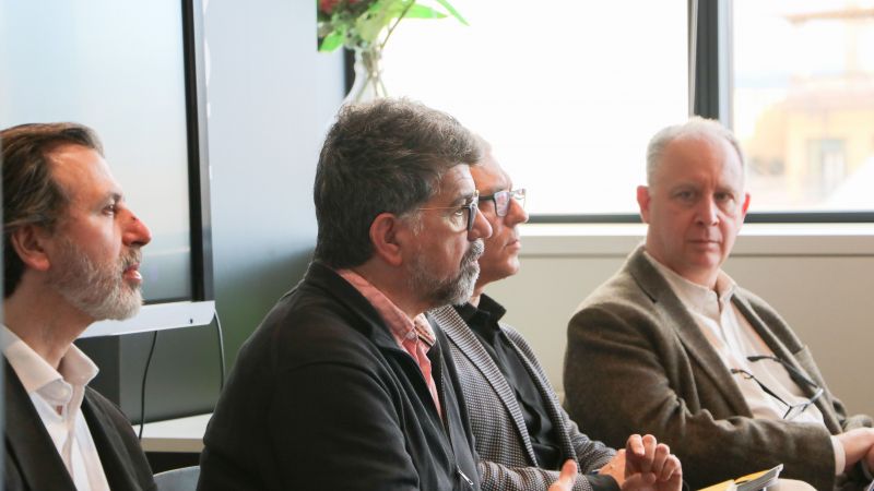 L’exposició de les noves línies de treball sobre llengua i tecnologia, aquest dijous a la seu d’Accent Obert | Cedida