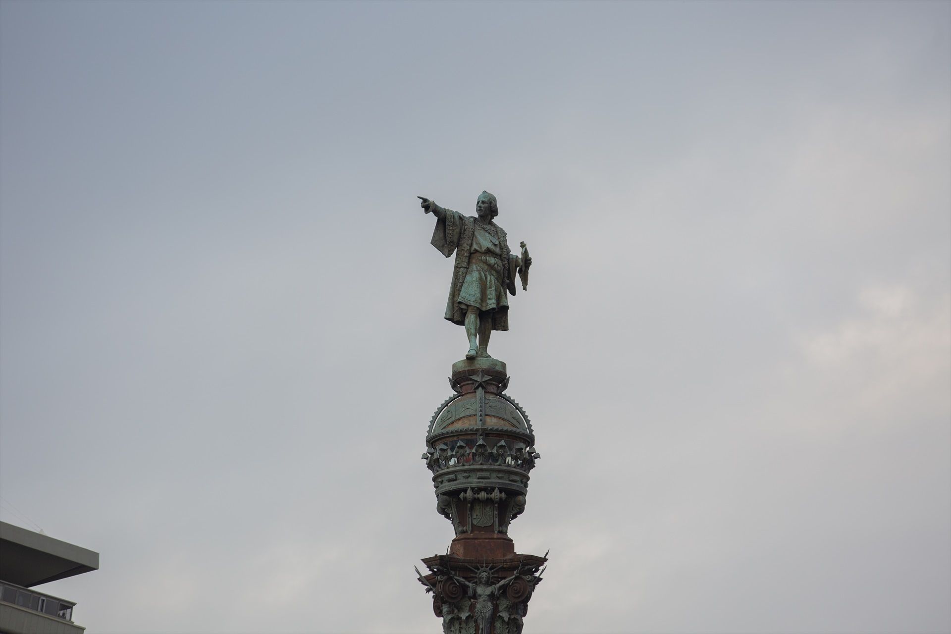 El Monument a Colom, a Barcelona | David Zorrakino (Europa Press)