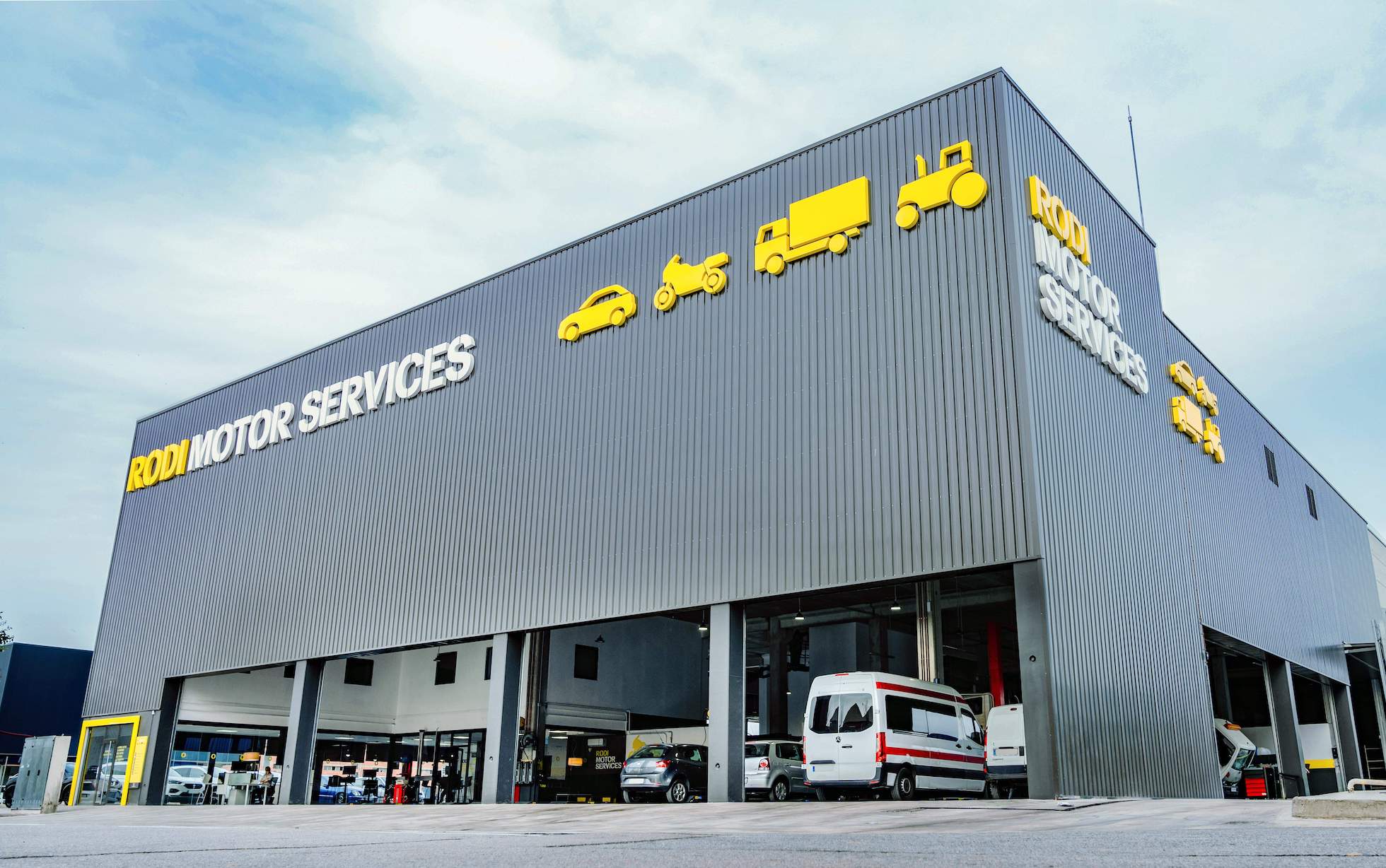 Rodi dispnone de una red de más de 180 talleres 