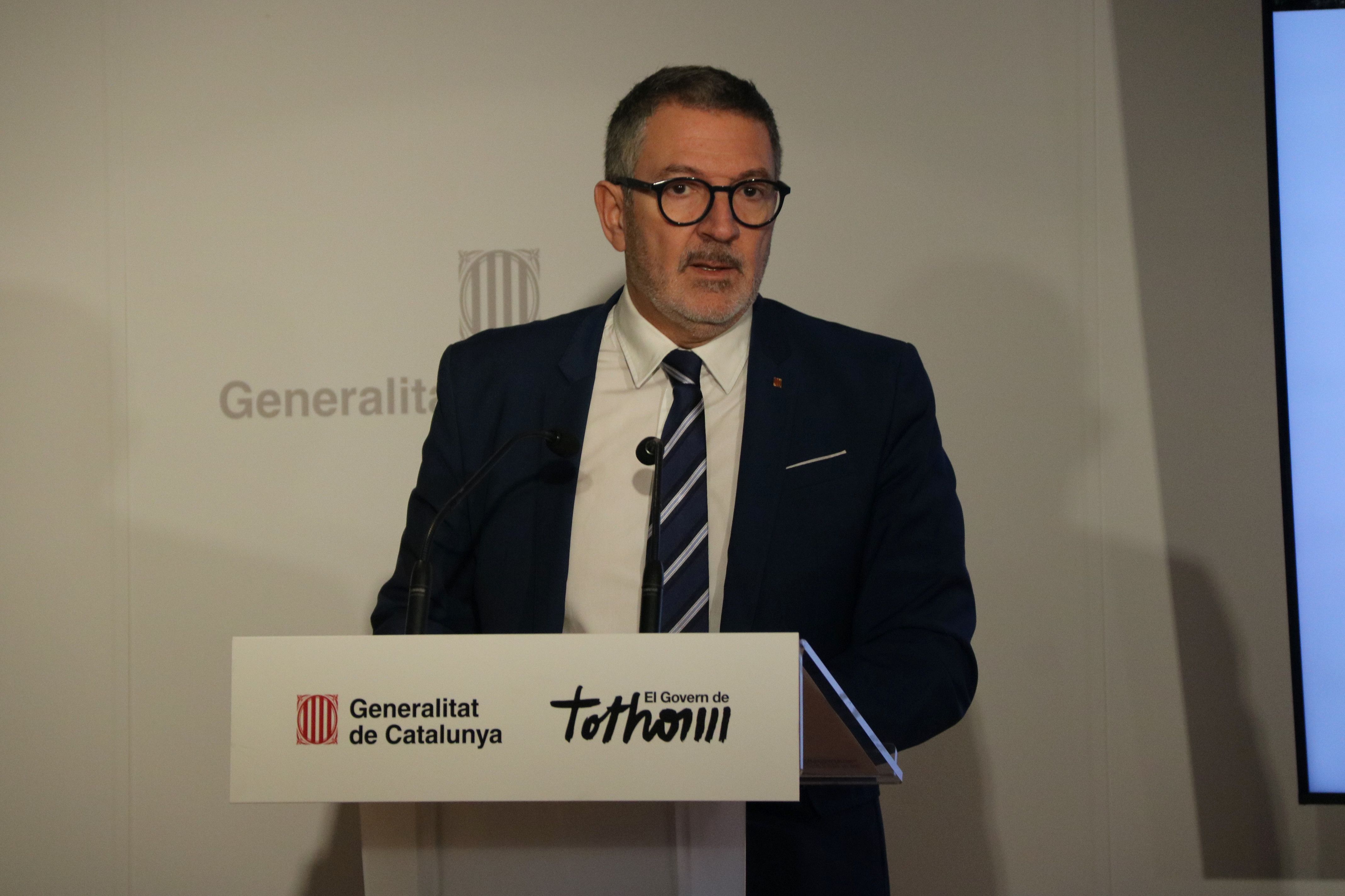 El conseller d’Empresa i Treball, Miquel Sàmper | ACN